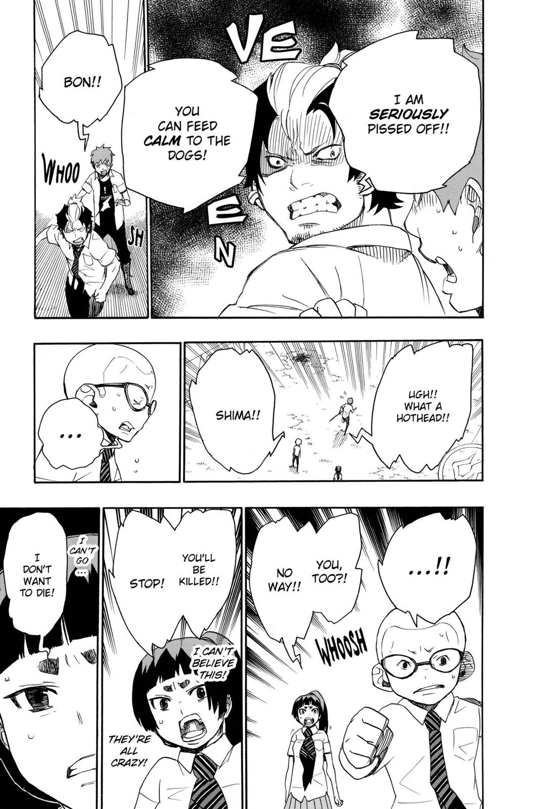Blue Exorcist Chapter 13 - Page 22