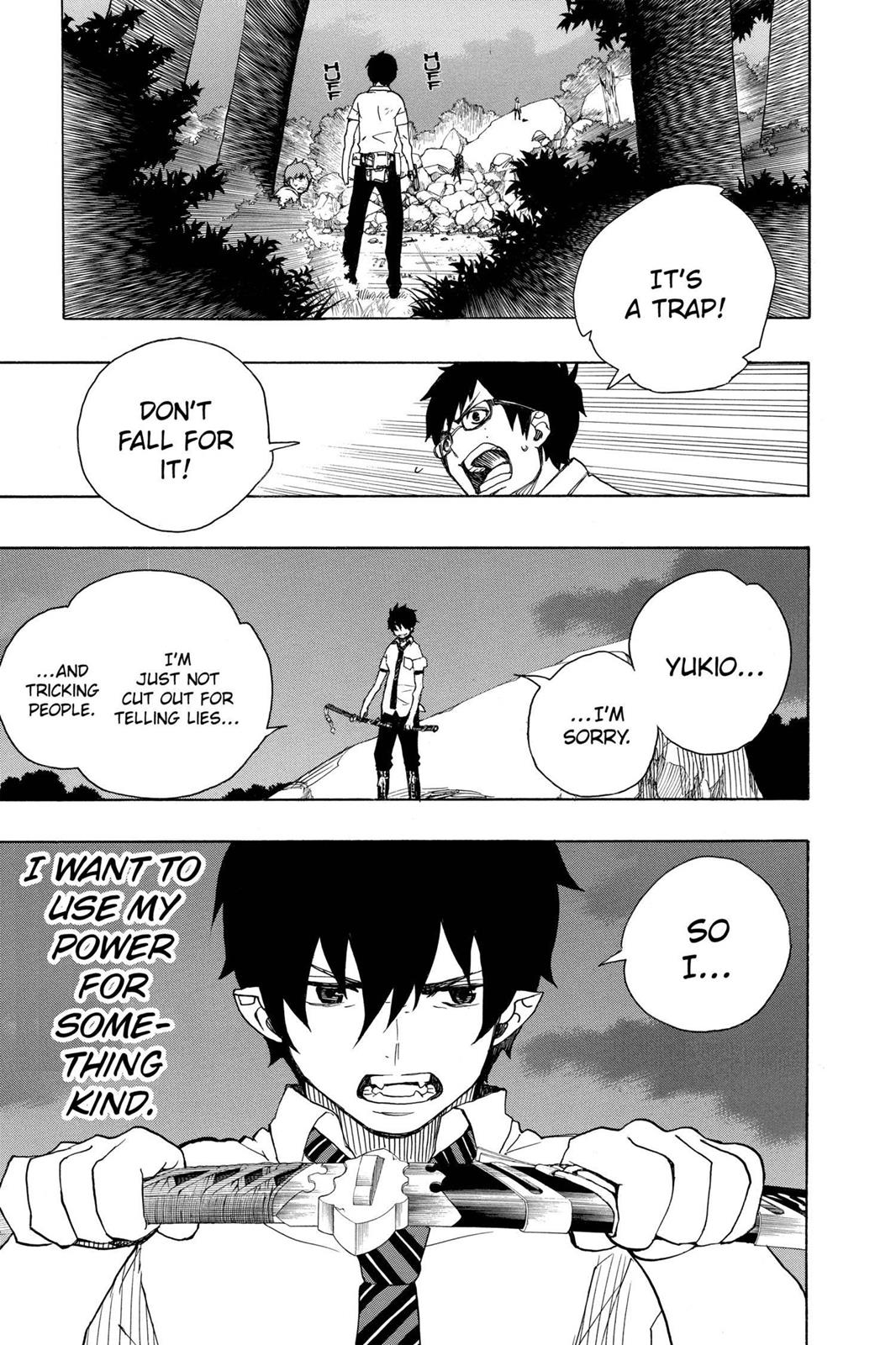Blue Exorcist Chapter 13 - Page 32