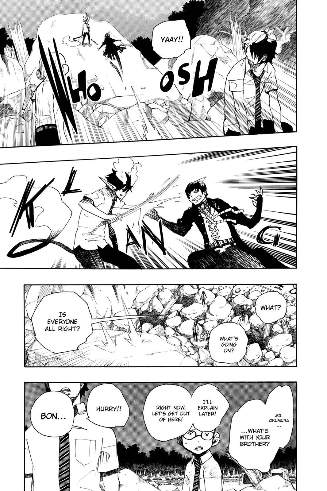 Blue Exorcist Chapter 13 - Page 35