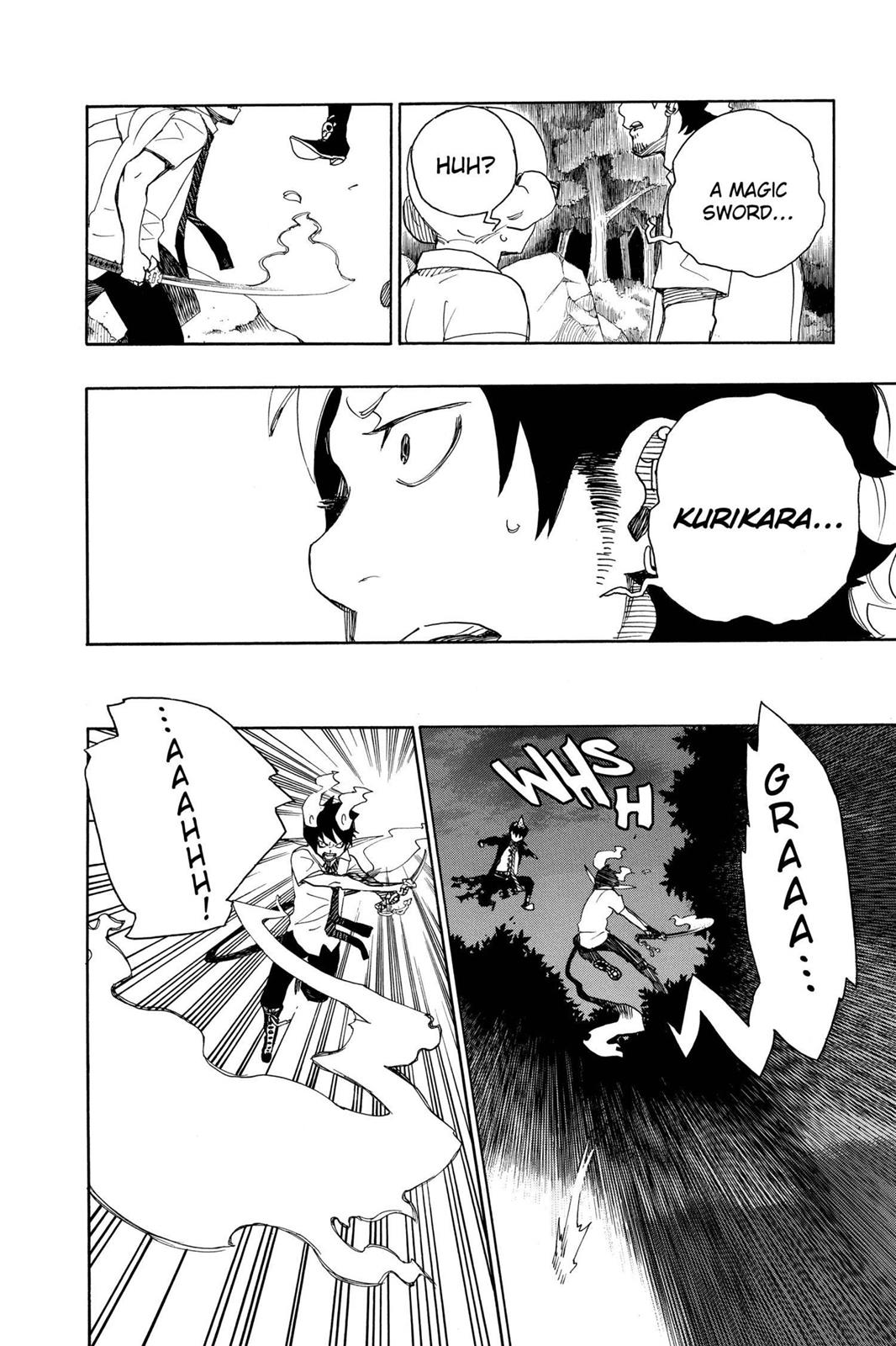Blue Exorcist Chapter 13 - Page 36