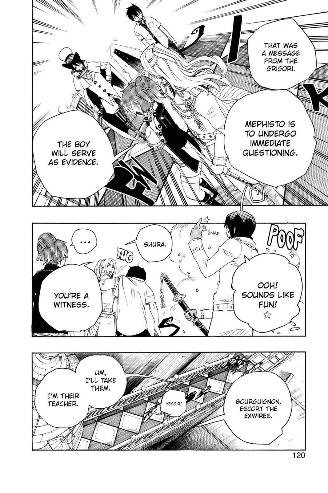 Blue Exorcist Chapter 14 - Page 20
