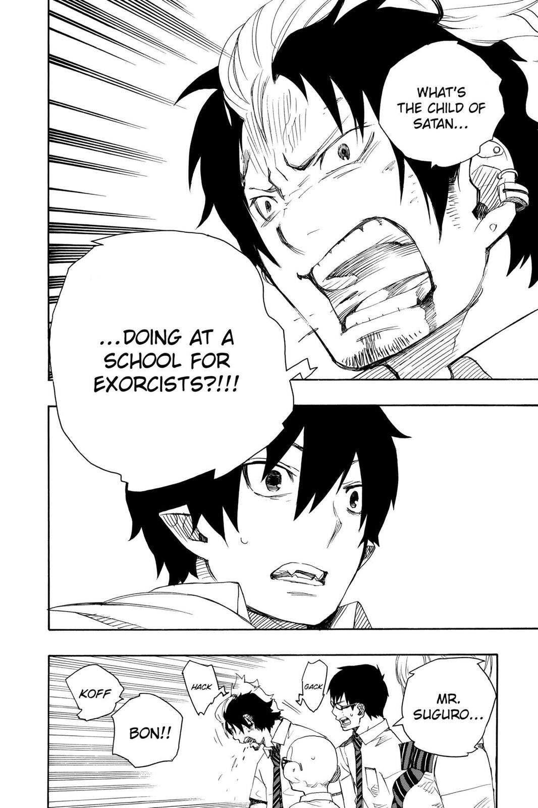 Blue Exorcist Chapter 14 - Page 22