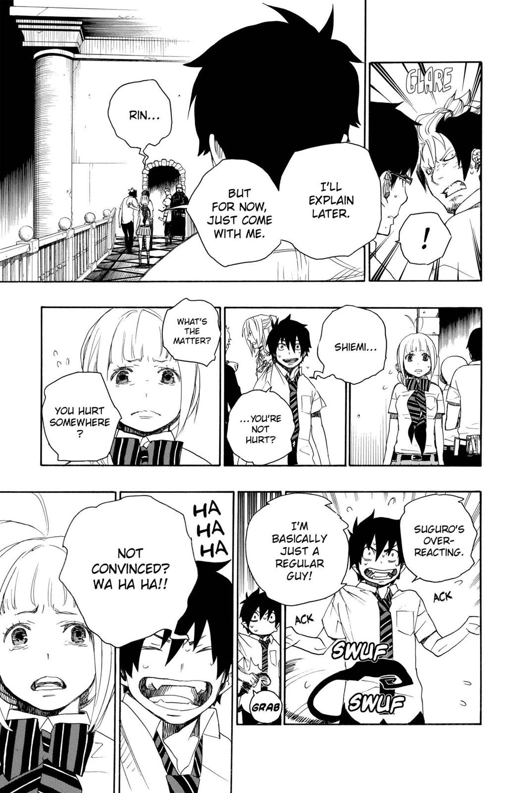 Blue Exorcist Chapter 14 - Page 23