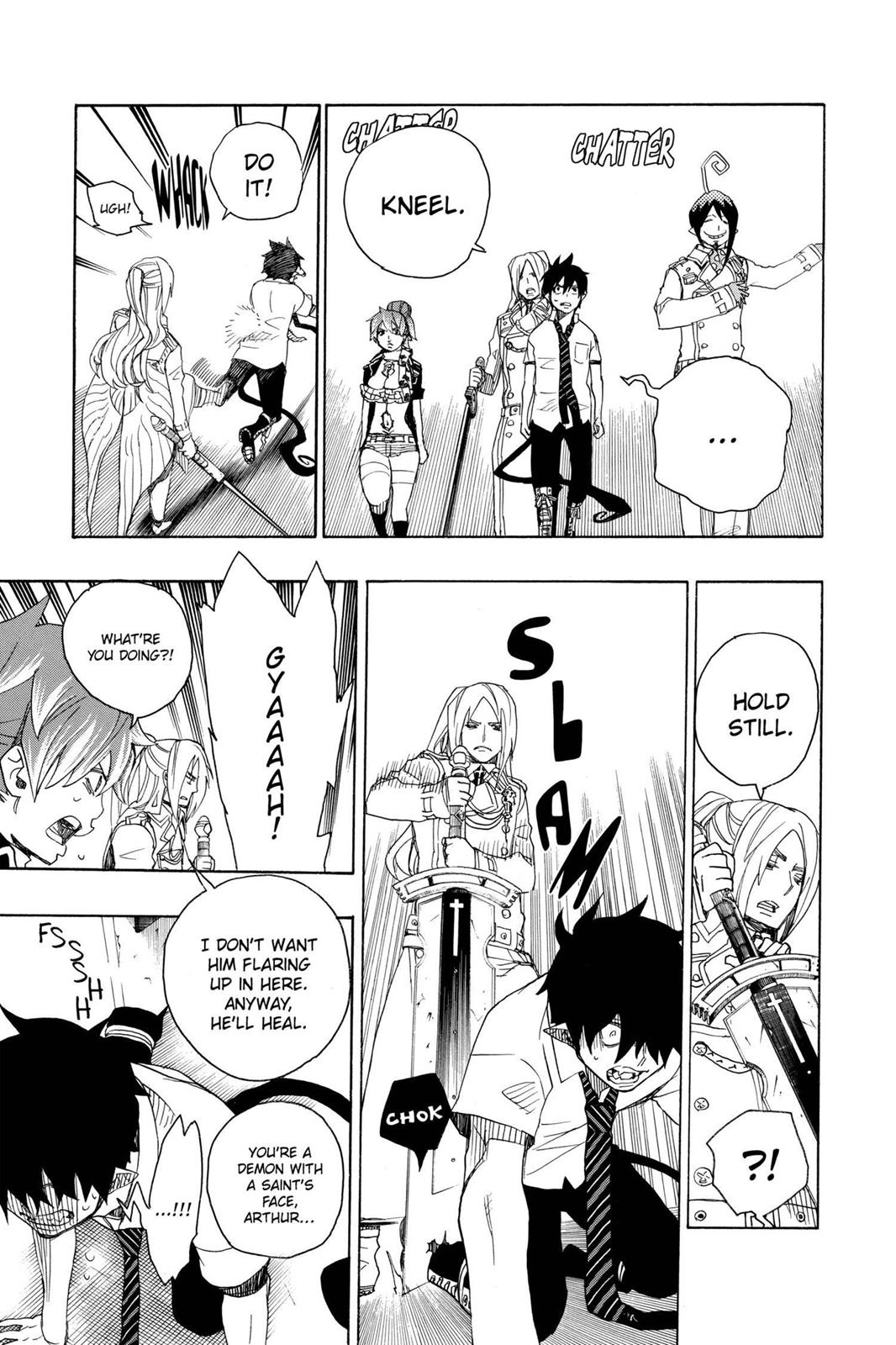 Blue Exorcist Chapter 14 - Page 27