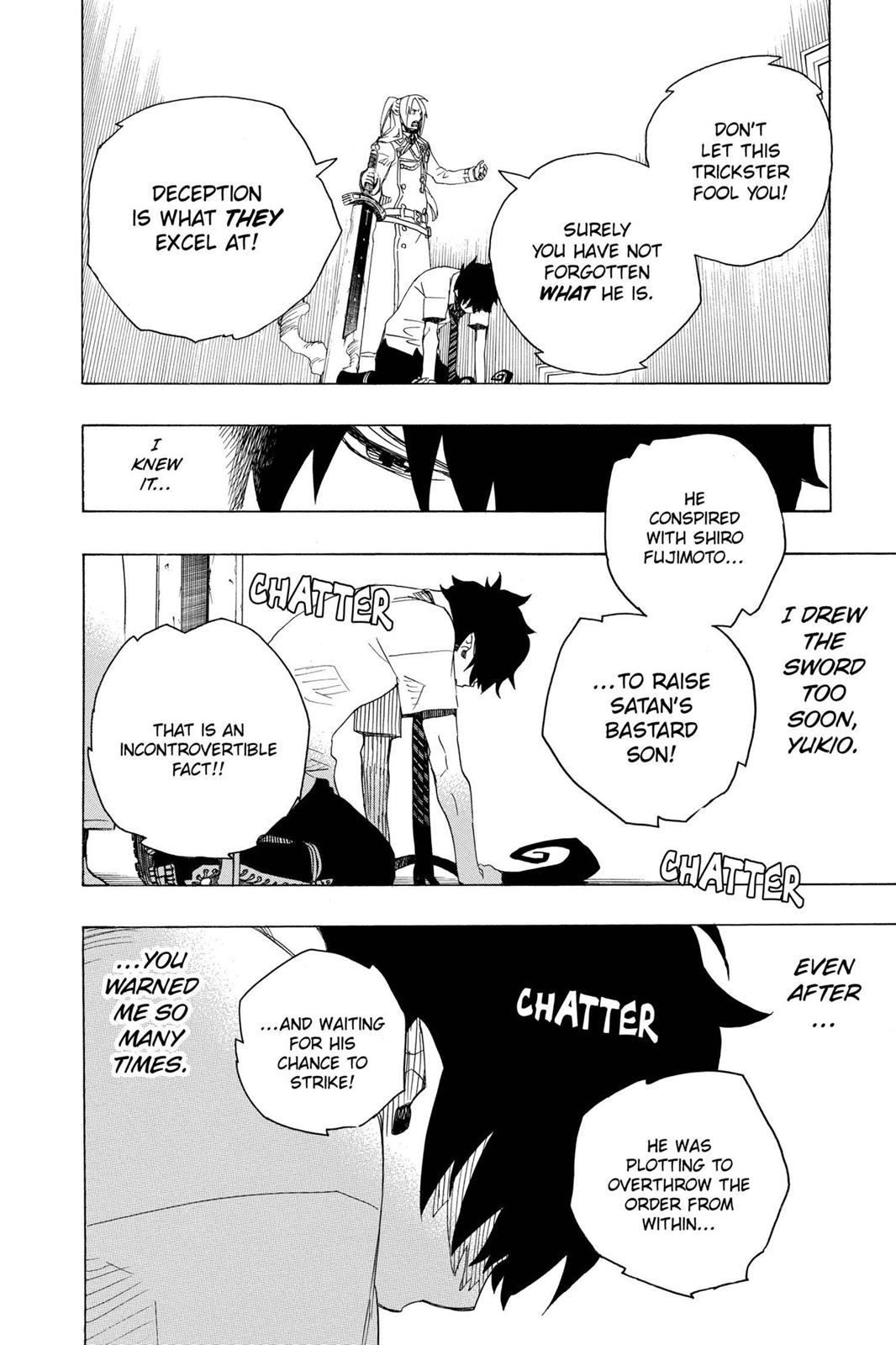 Blue Exorcist Chapter 14 - Page 33