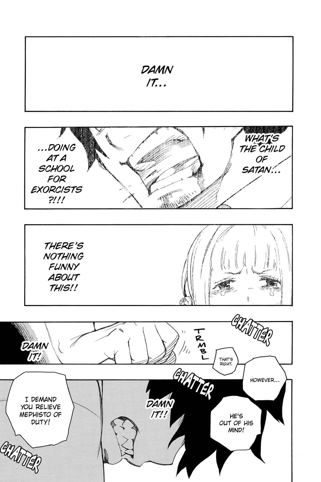 Blue Exorcist Chapter 14 - Page 34