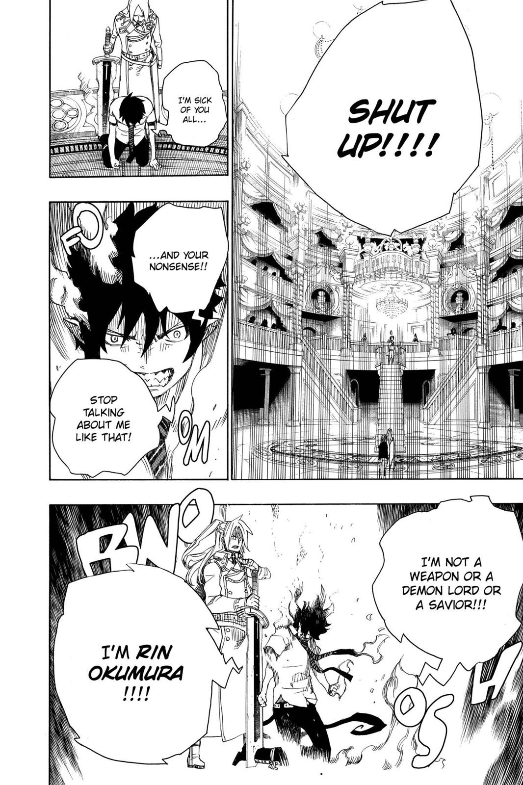 Blue Exorcist Chapter 14 - Page 35