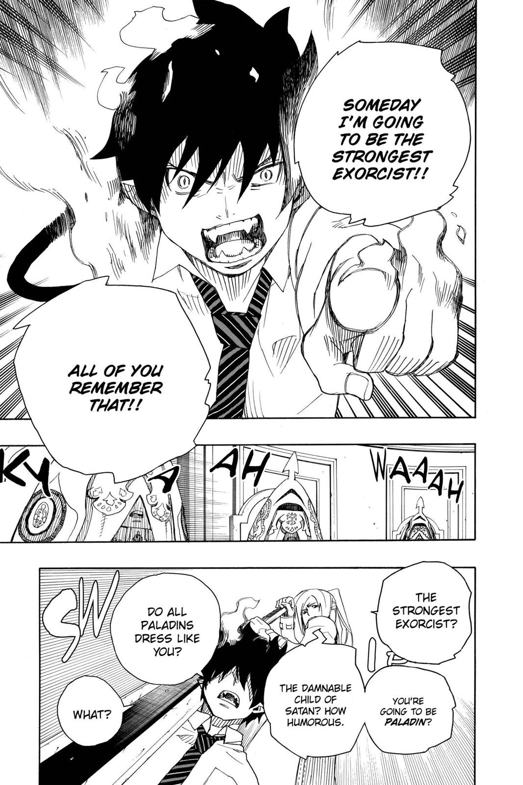 Blue Exorcist Chapter 14 - Page 36