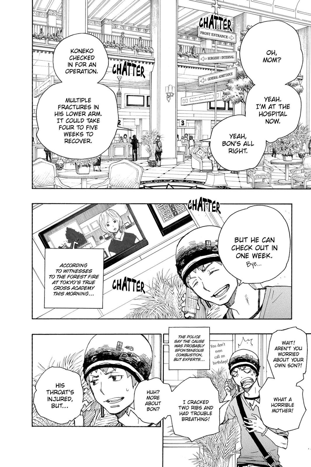 Blue Exorcist Chapter 15 - Page 4