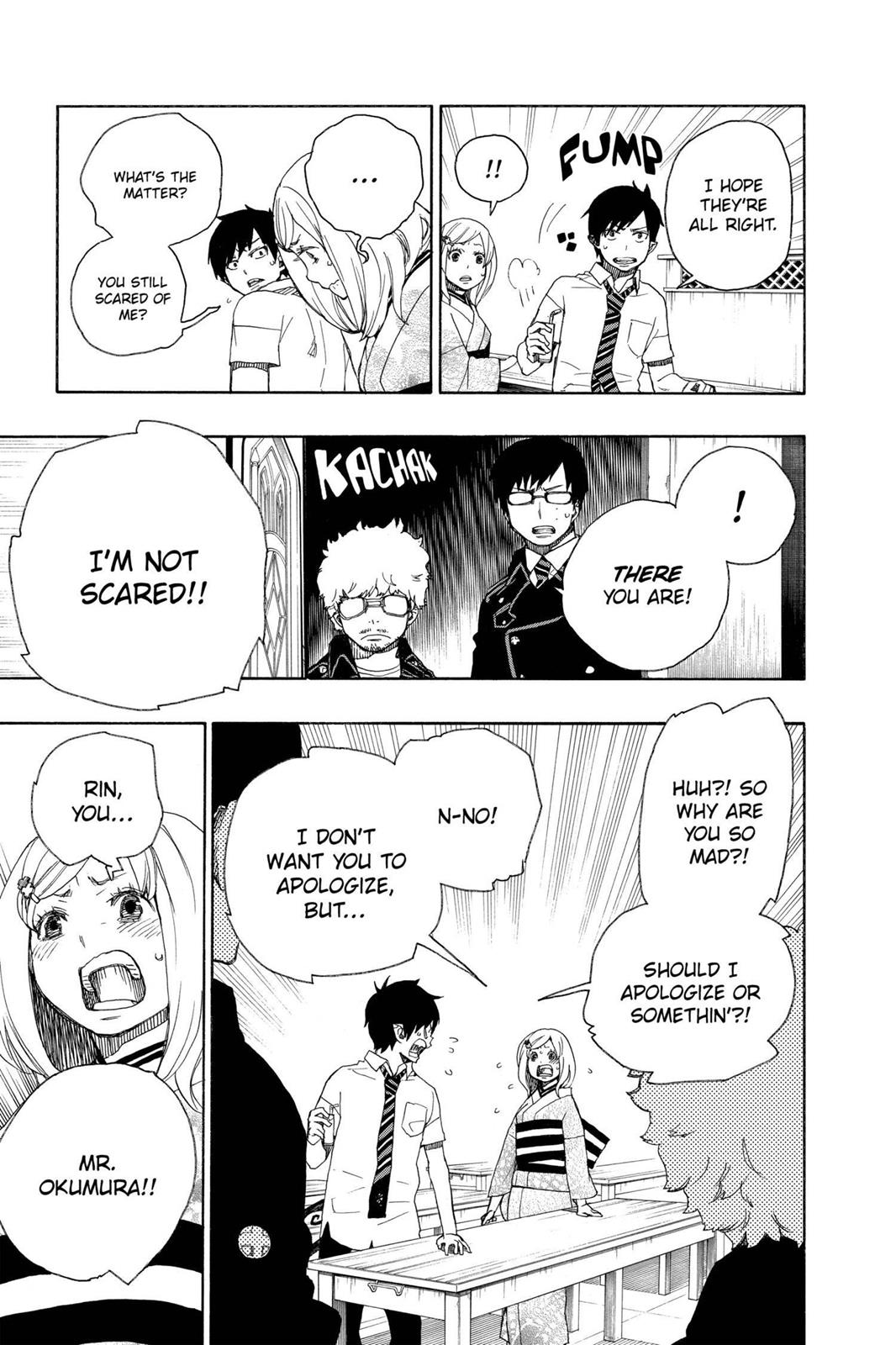 Blue Exorcist Chapter 15 - Page 7