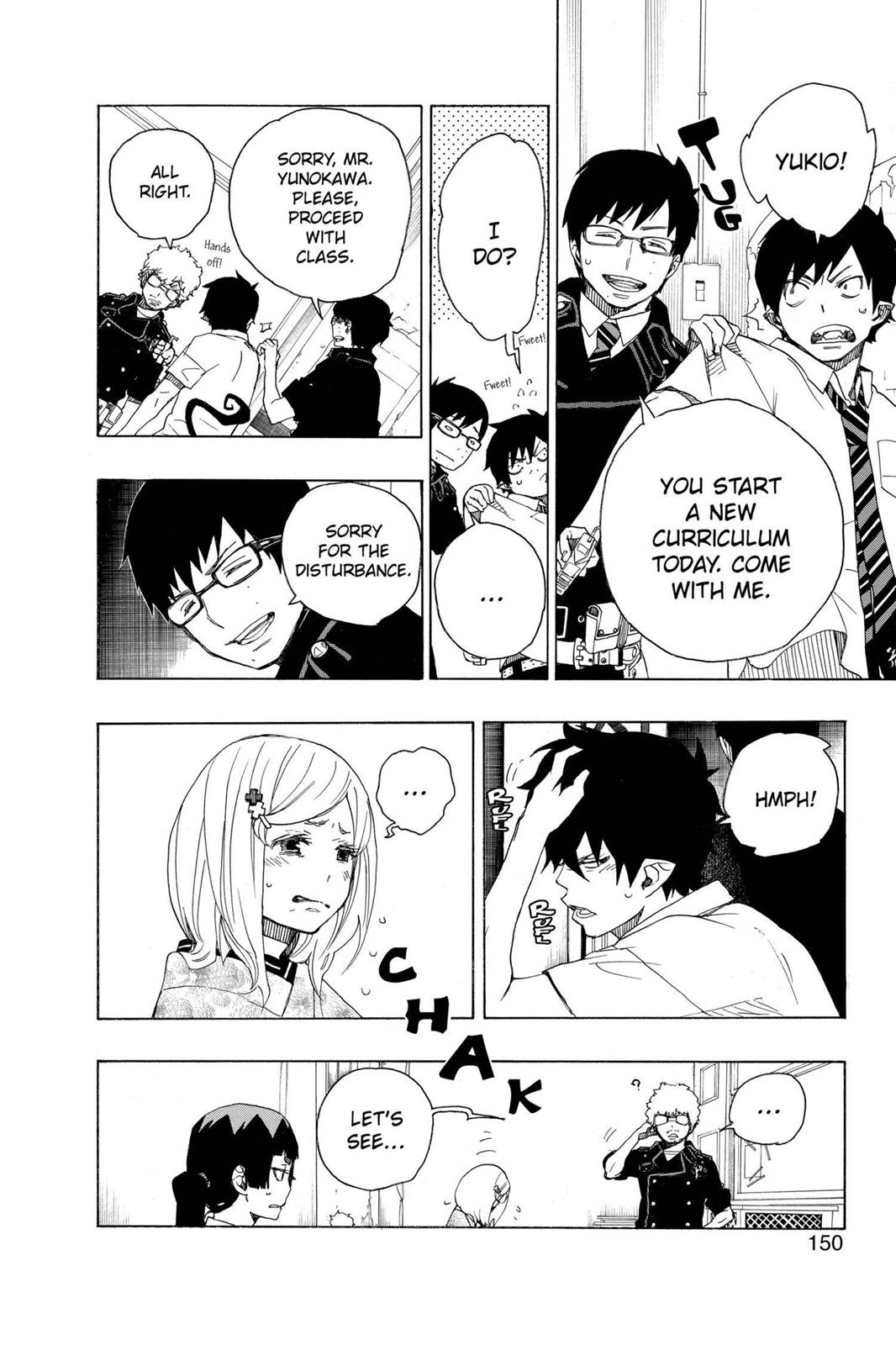 Blue Exorcist Chapter 15 - Page 8