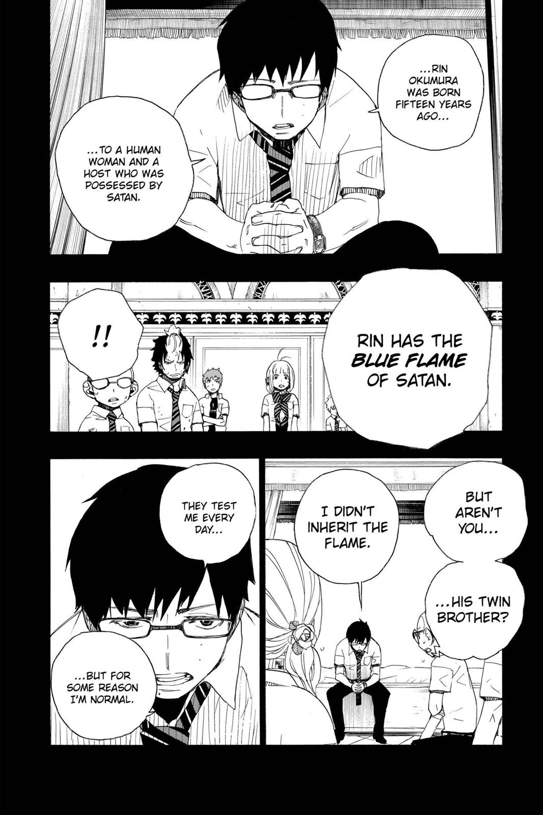 Blue Exorcist Chapter 15 - Page 10