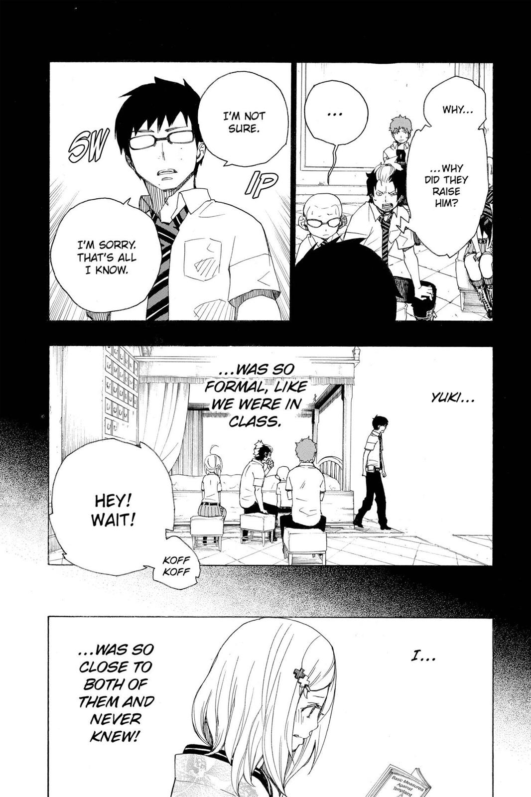 Blue Exorcist Chapter 15 - Page 12