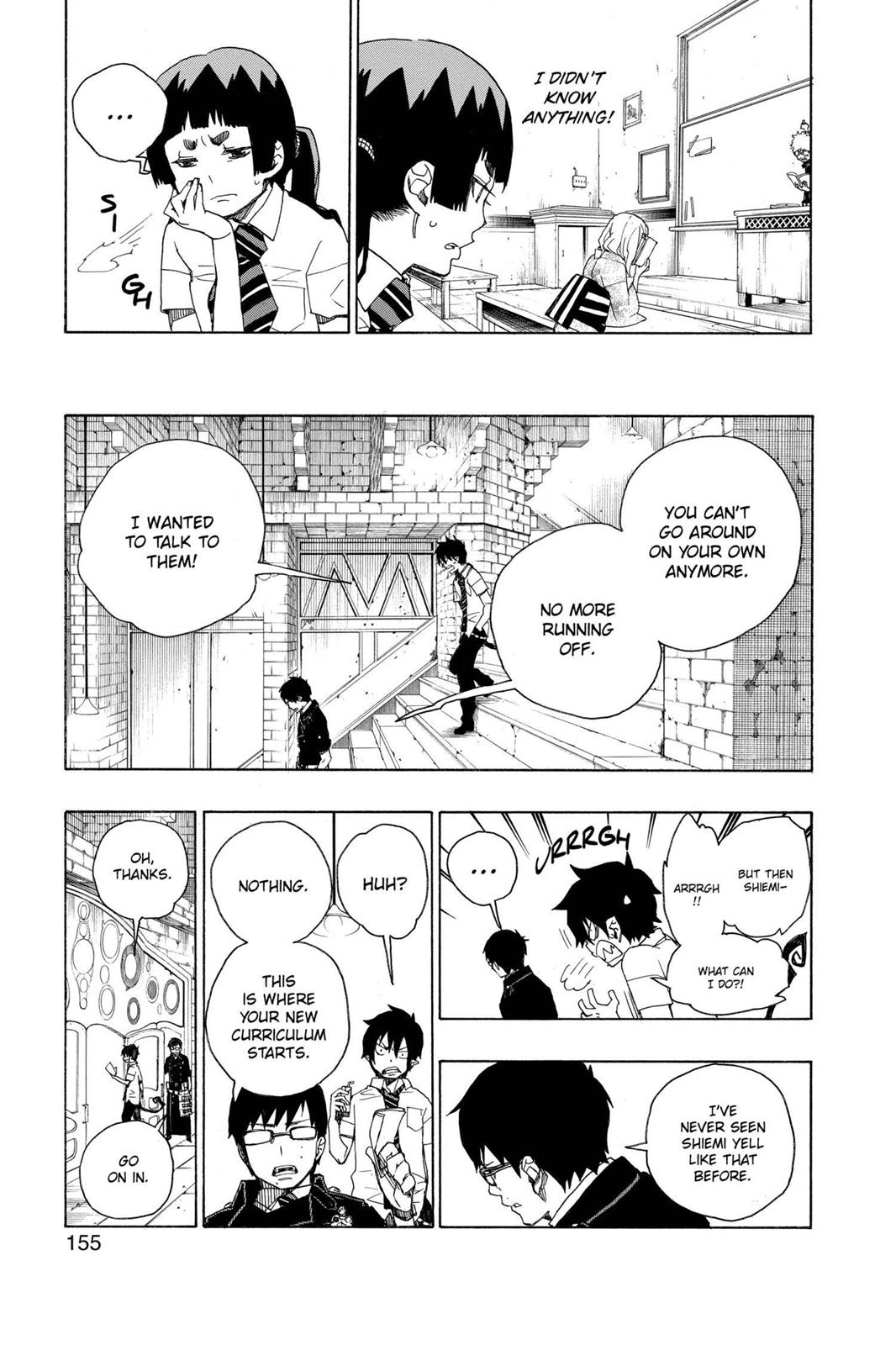 Blue Exorcist Chapter 15 - Page 13