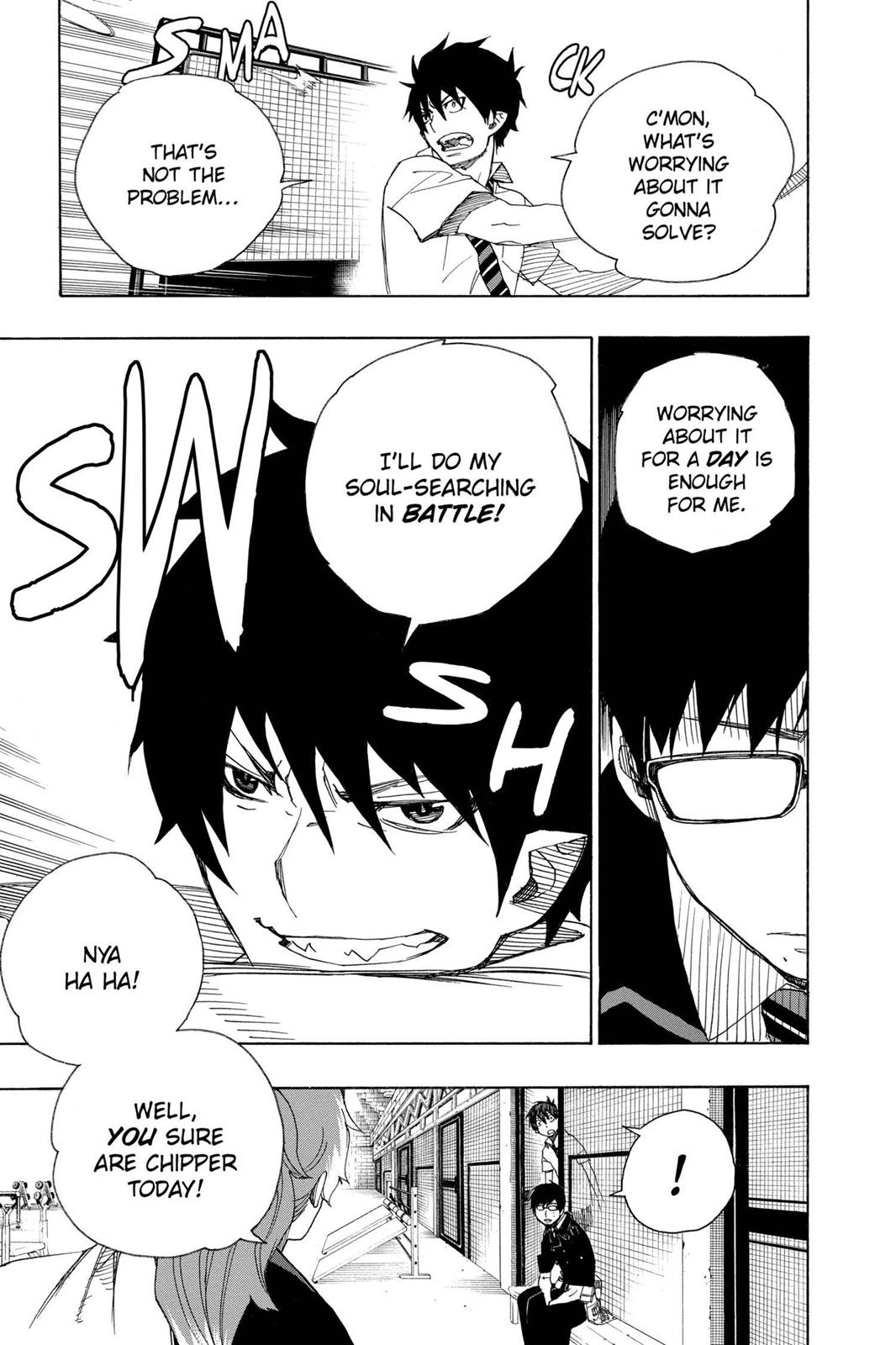 Blue Exorcist Chapter 15 - Page 17