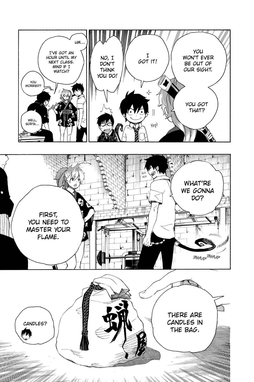 Blue Exorcist Chapter 15 - Page 19