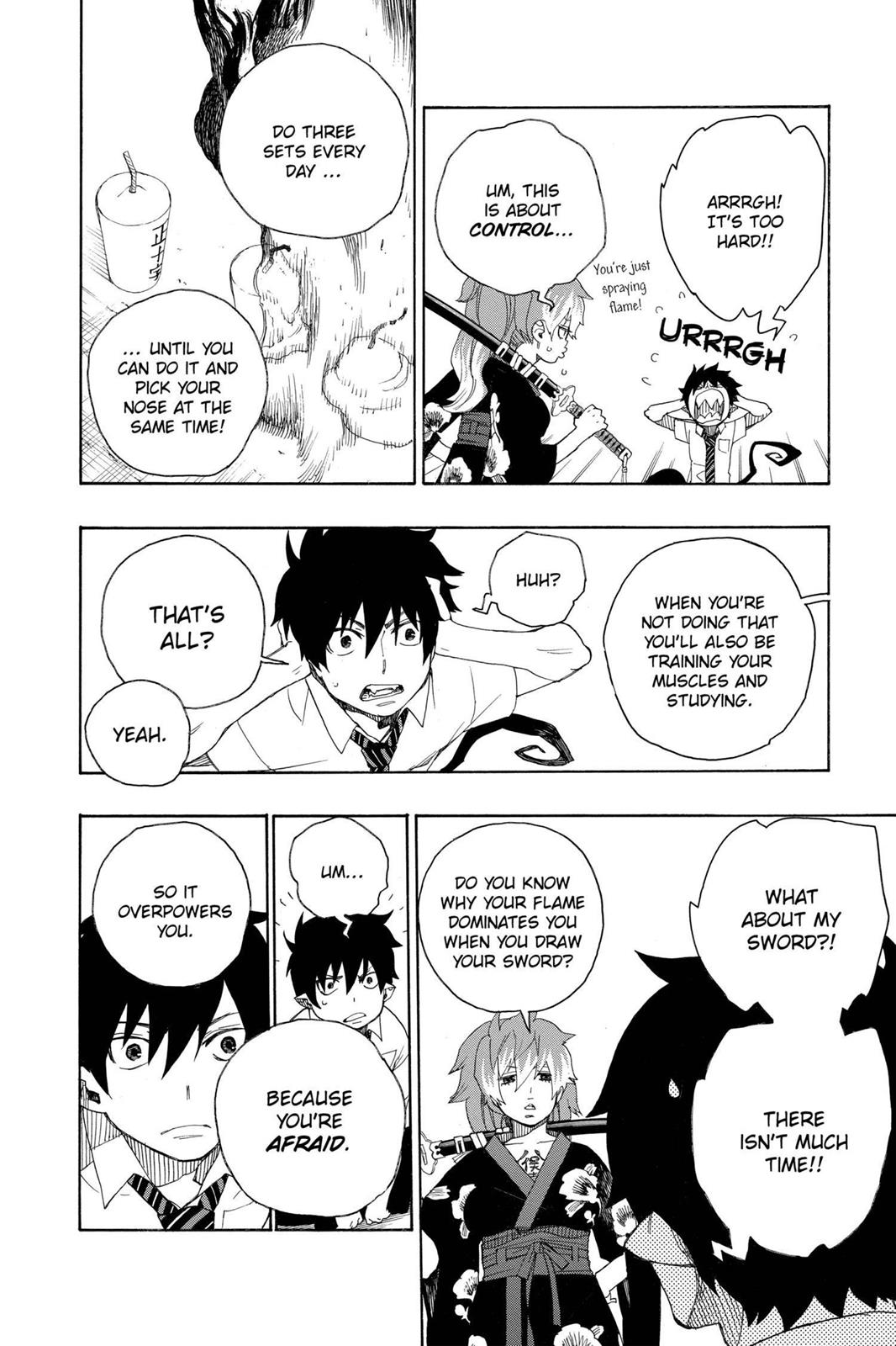 Blue Exorcist Chapter 15 - Page 22