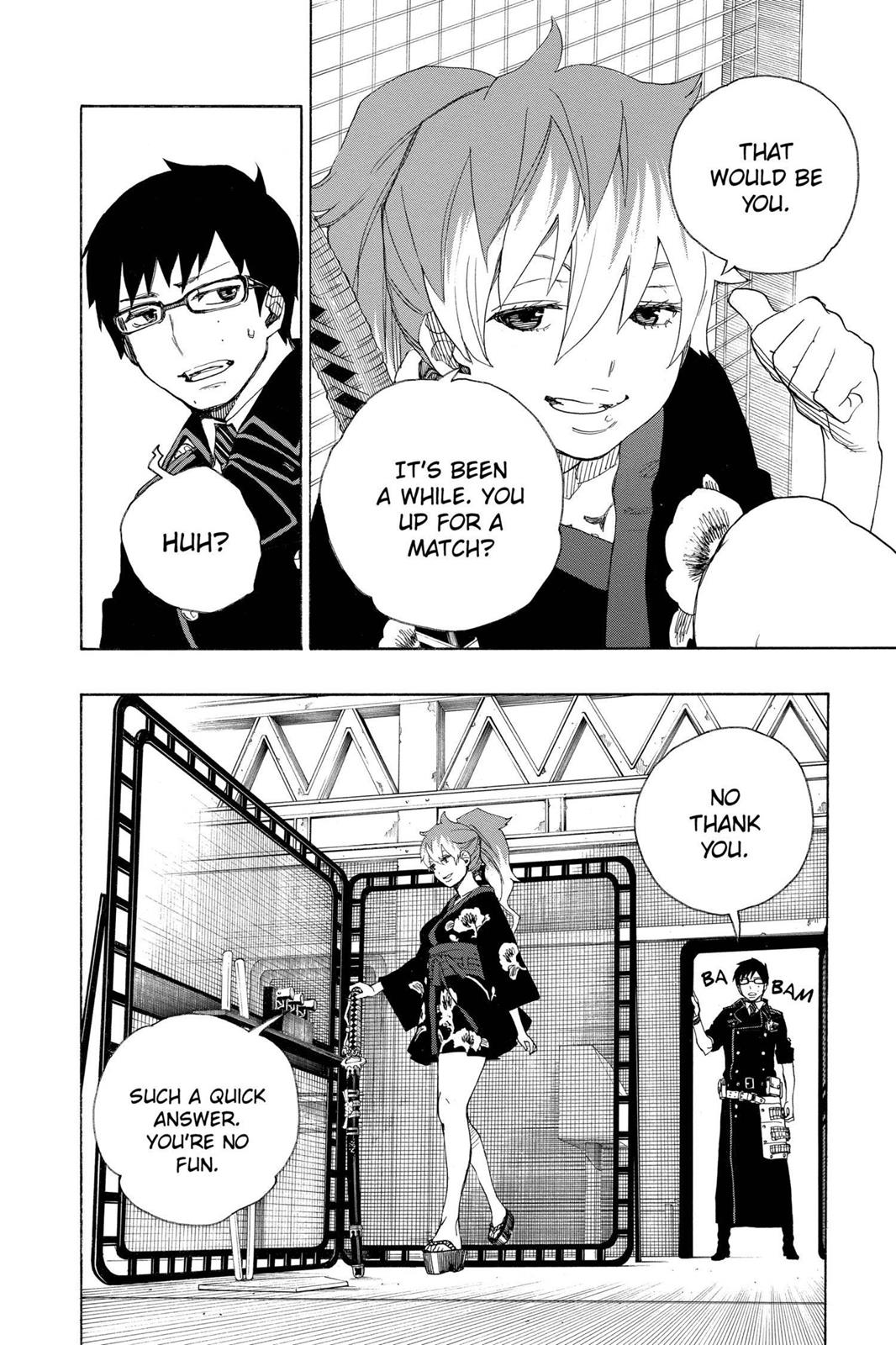 Blue Exorcist Chapter 15 - Page 24
