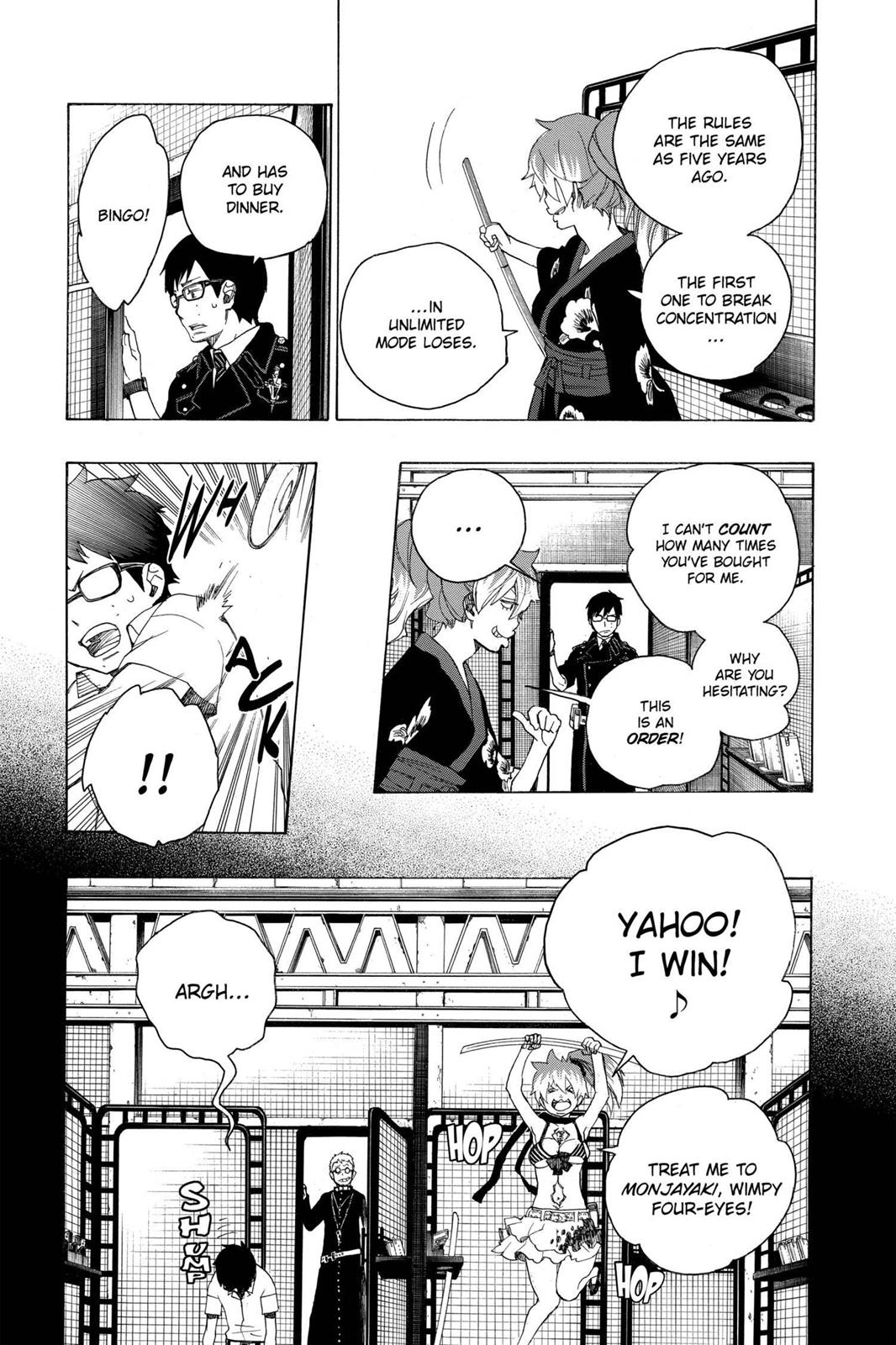 Blue Exorcist Chapter 15 - Page 25