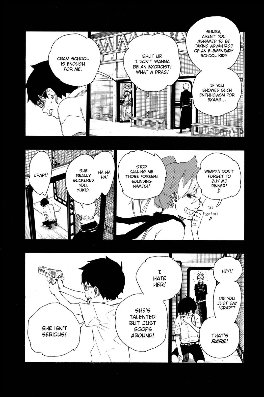 Blue Exorcist Chapter 15 - Page 26