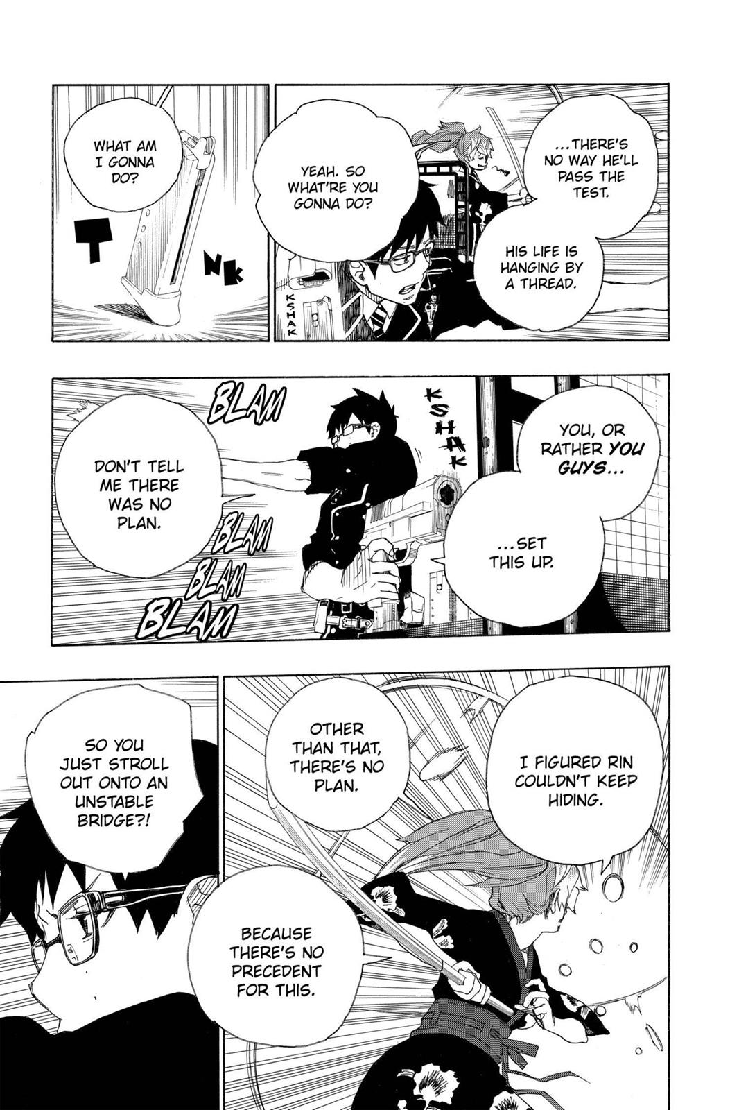 Blue Exorcist Chapter 15 - Page 31