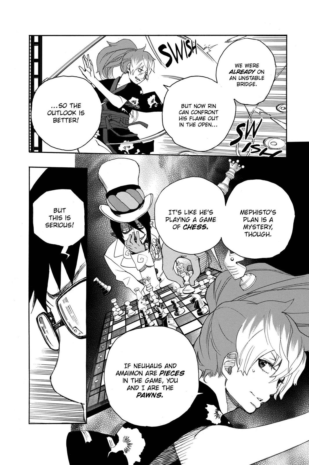Blue Exorcist Chapter 15 - Page 32