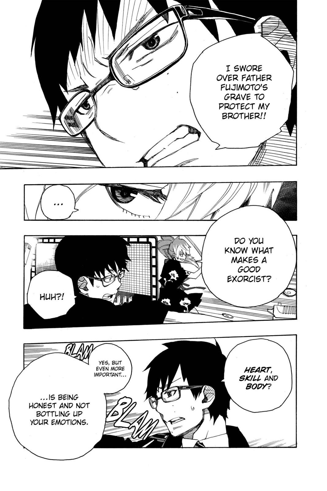 Blue Exorcist Chapter 15 - Page 33
