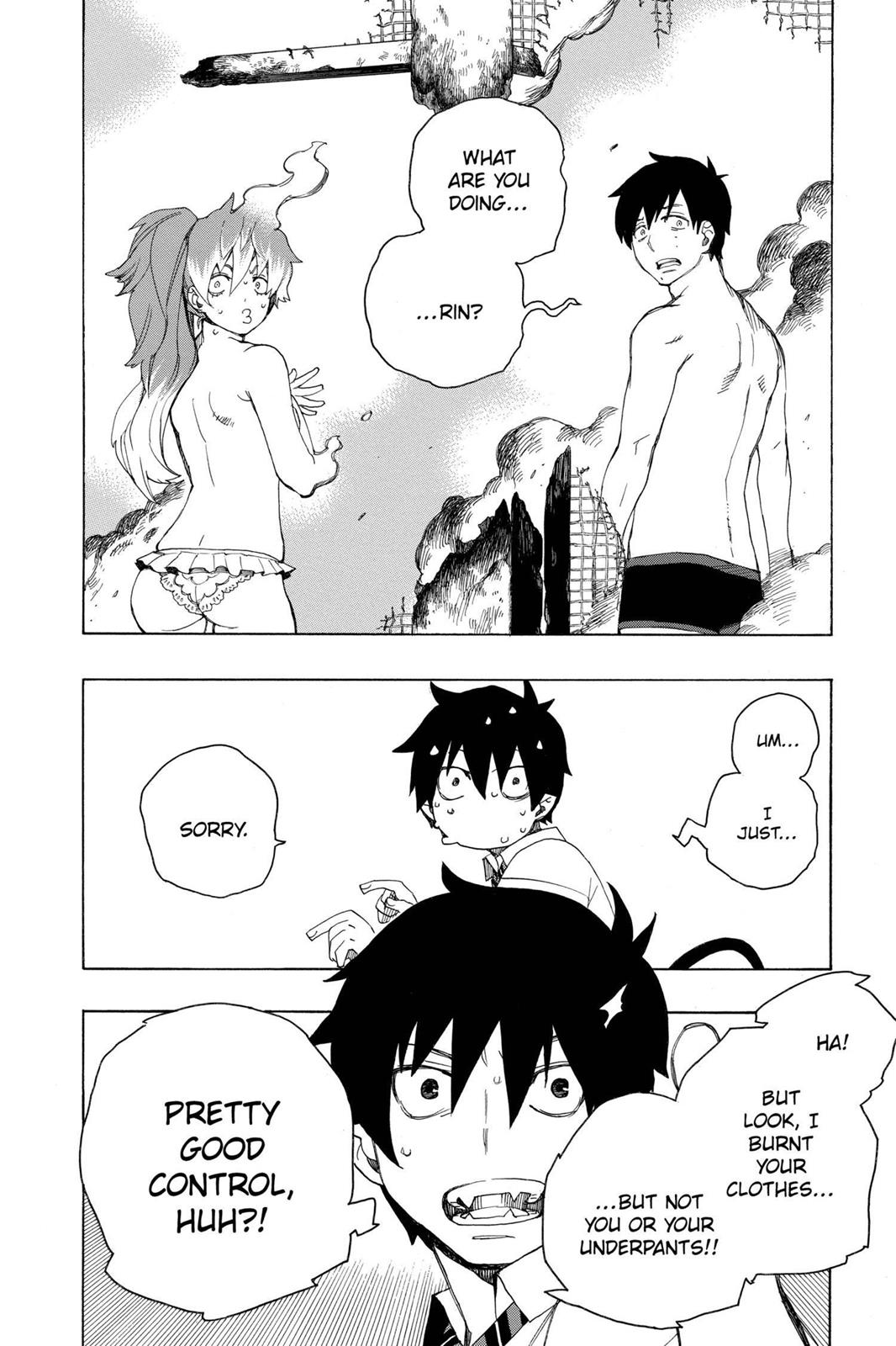 Blue Exorcist Chapter 15 - Page 38