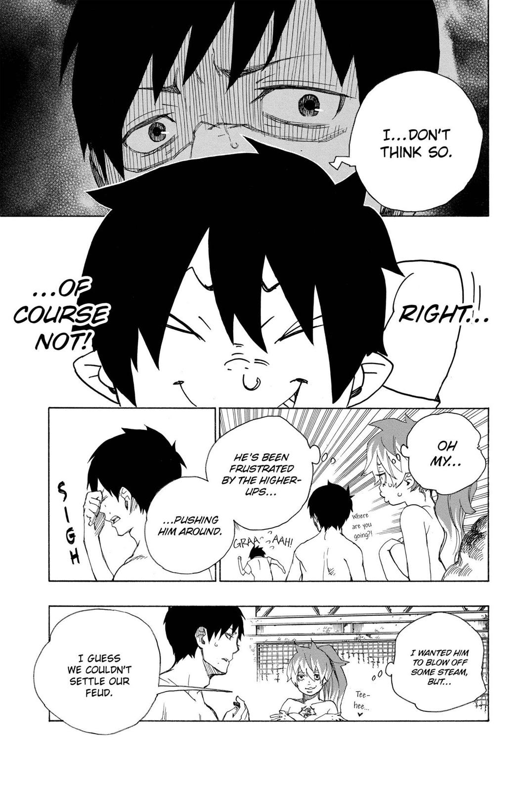 Blue Exorcist Chapter 15 - Page 39
