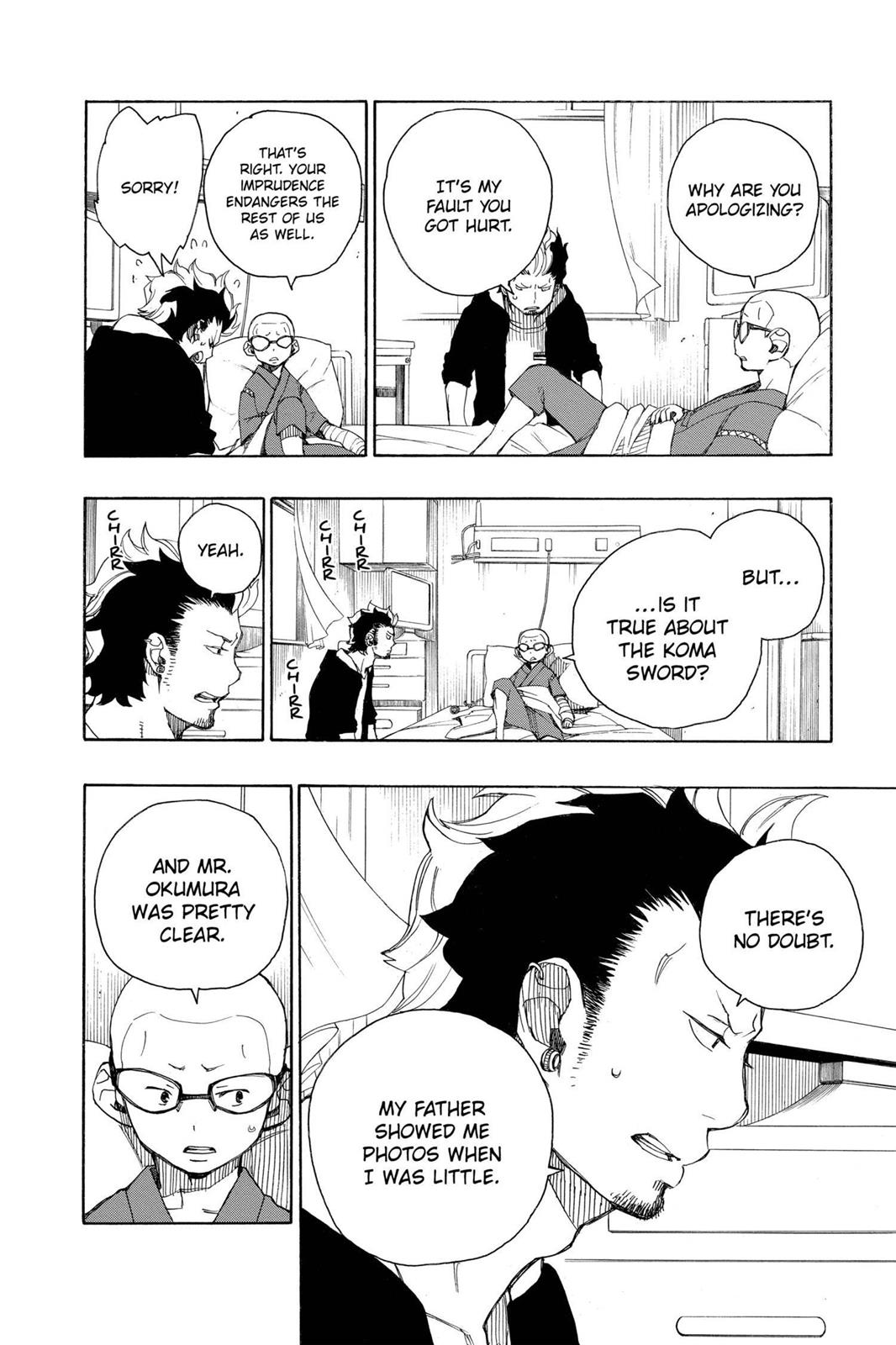 Blue Exorcist Chapter 15 - Page 42