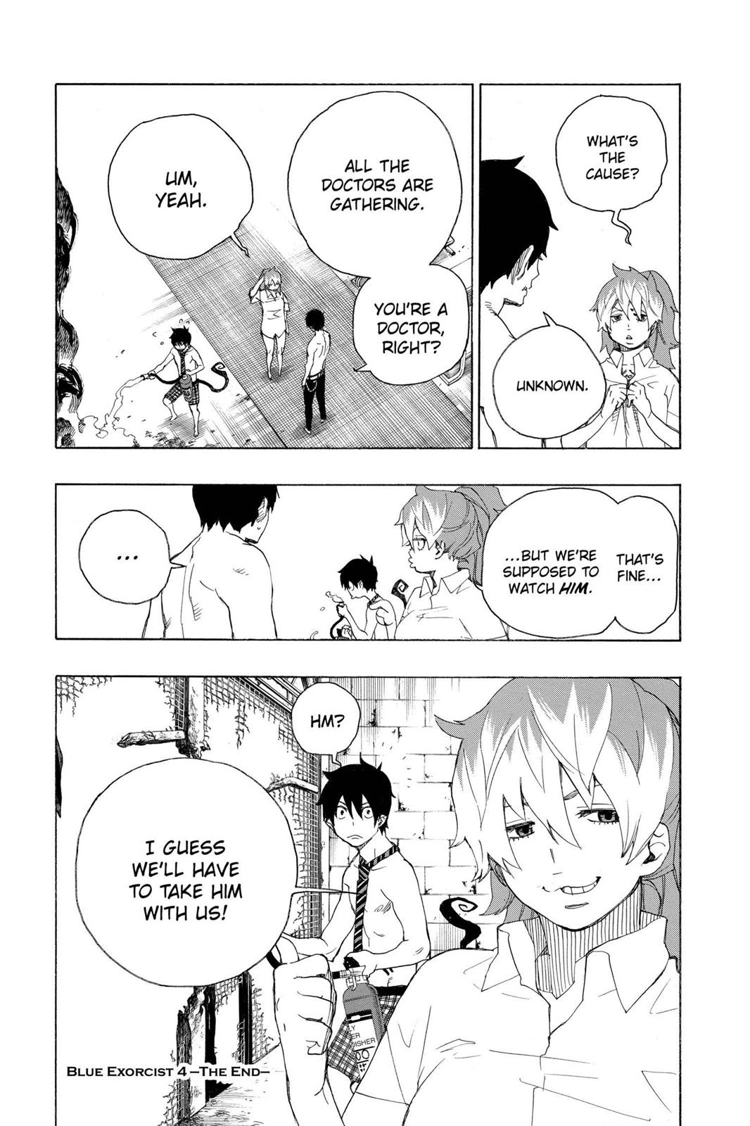 Blue Exorcist Chapter 15 - Page 45