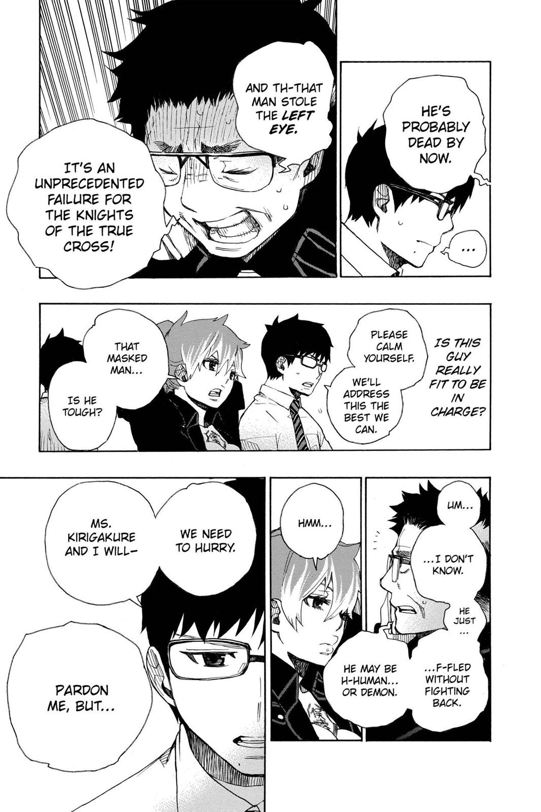 Blue Exorcist Chapter 16 - Page 19