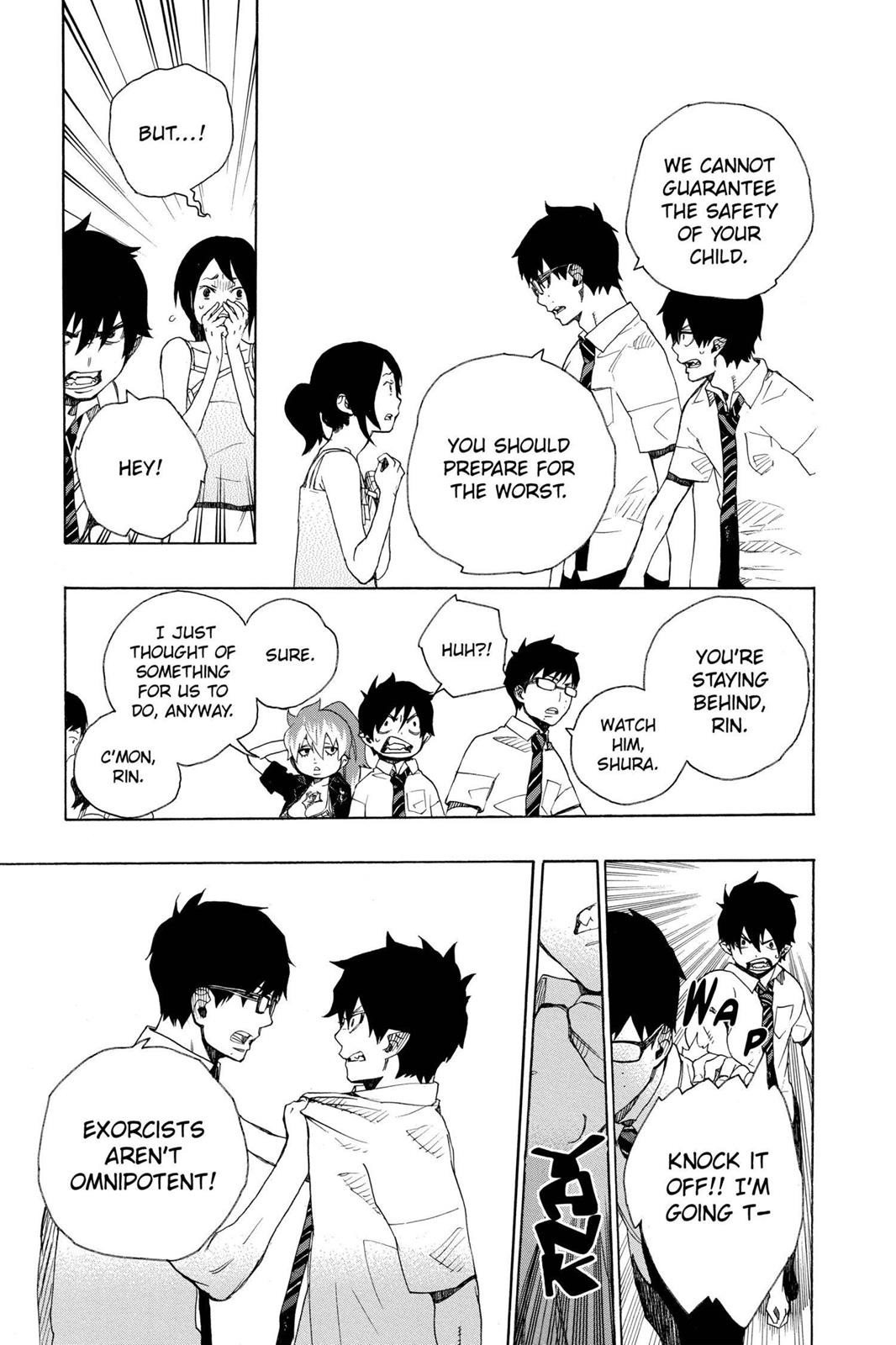 Blue Exorcist Chapter 16 - Page 21