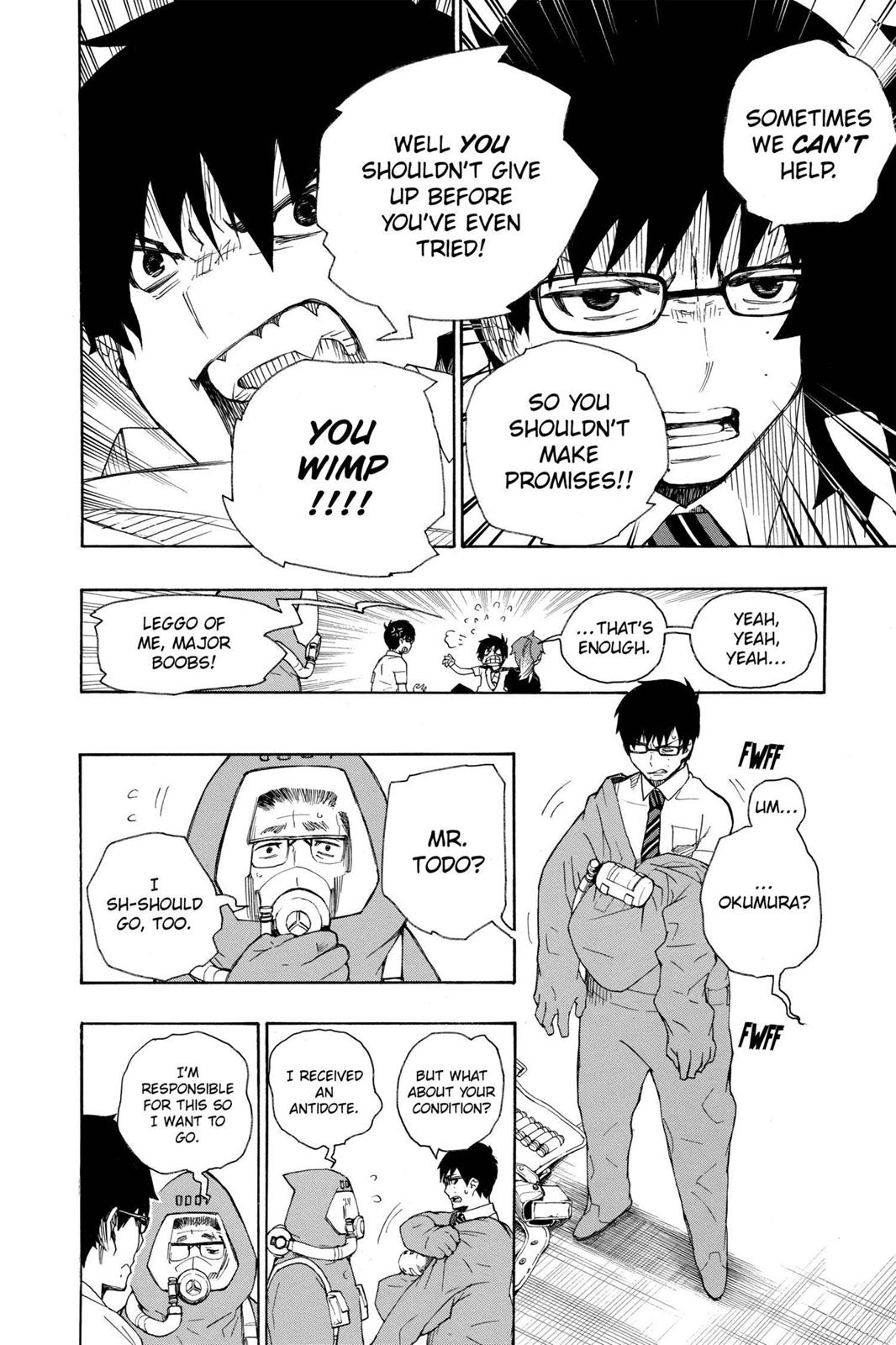 Blue Exorcist Chapter 16 - Page 22