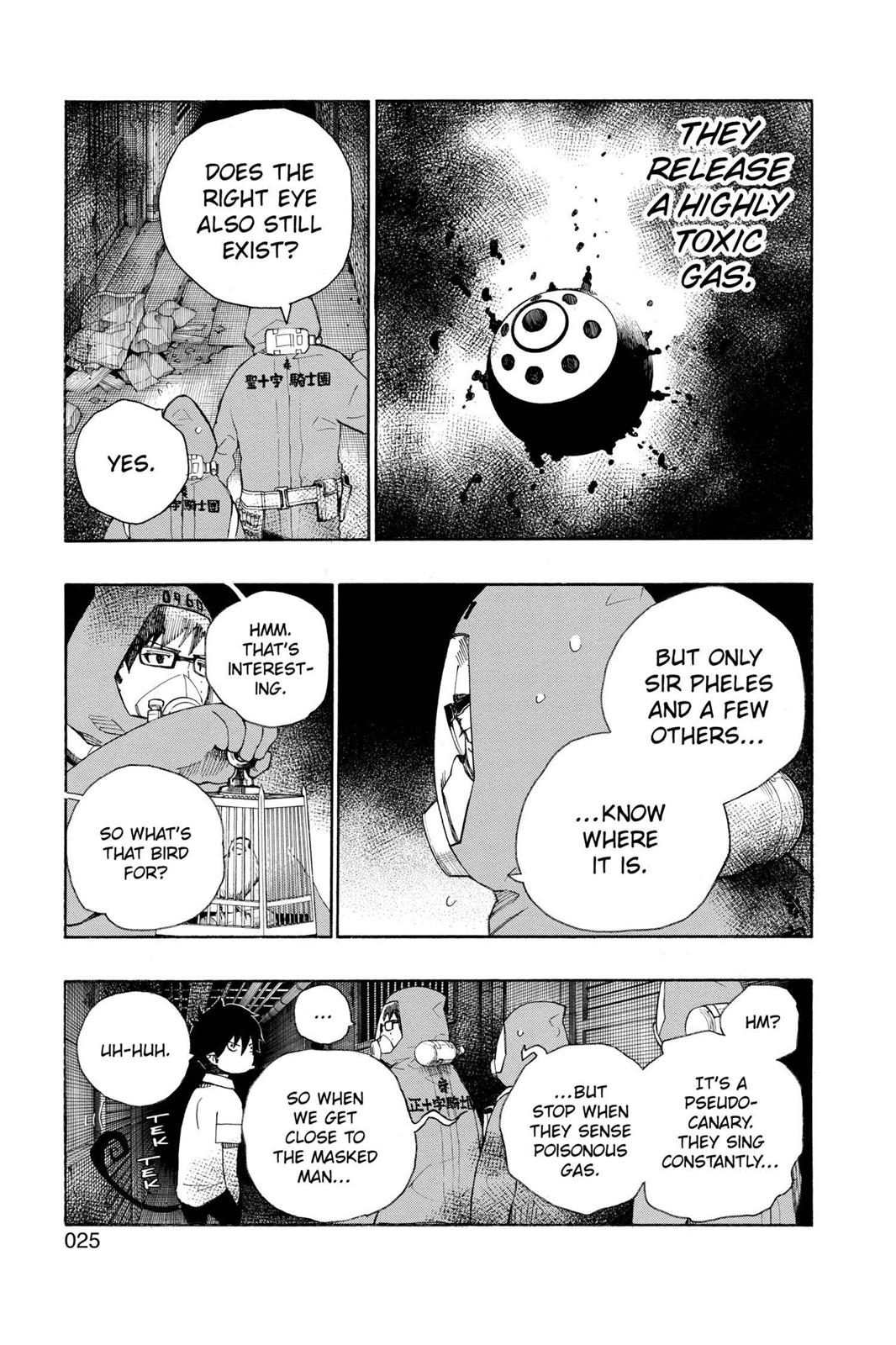 Blue Exorcist Chapter 16 - Page 25