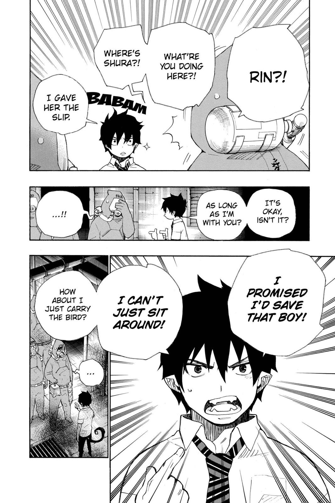 Blue Exorcist Chapter 16 - Page 26