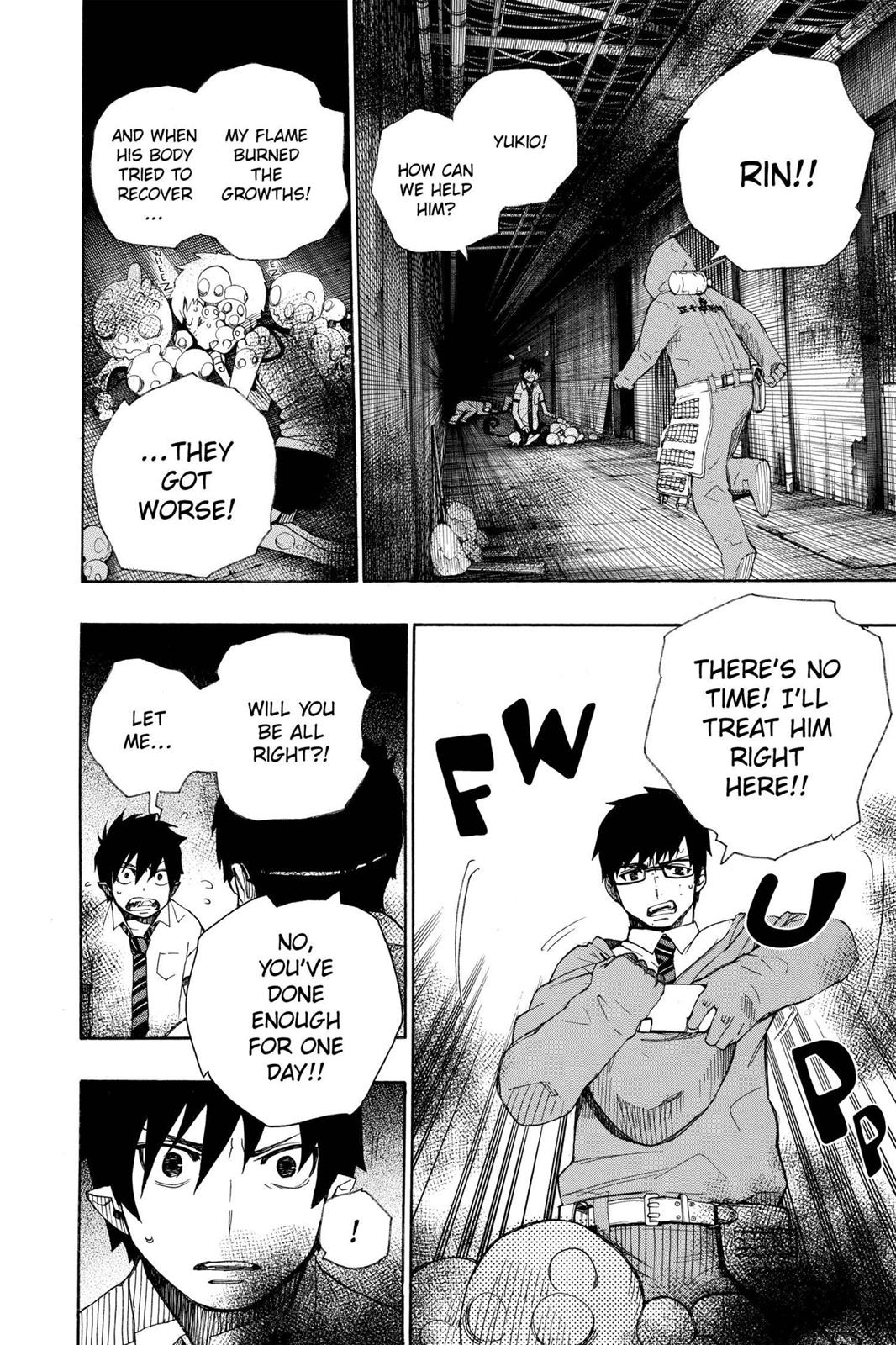 Blue Exorcist Chapter 16 - Page 38