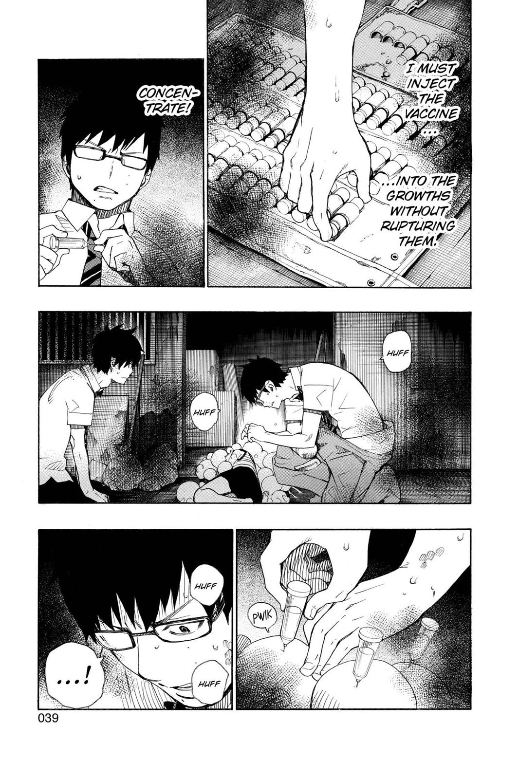Blue Exorcist Chapter 16 - Page 39