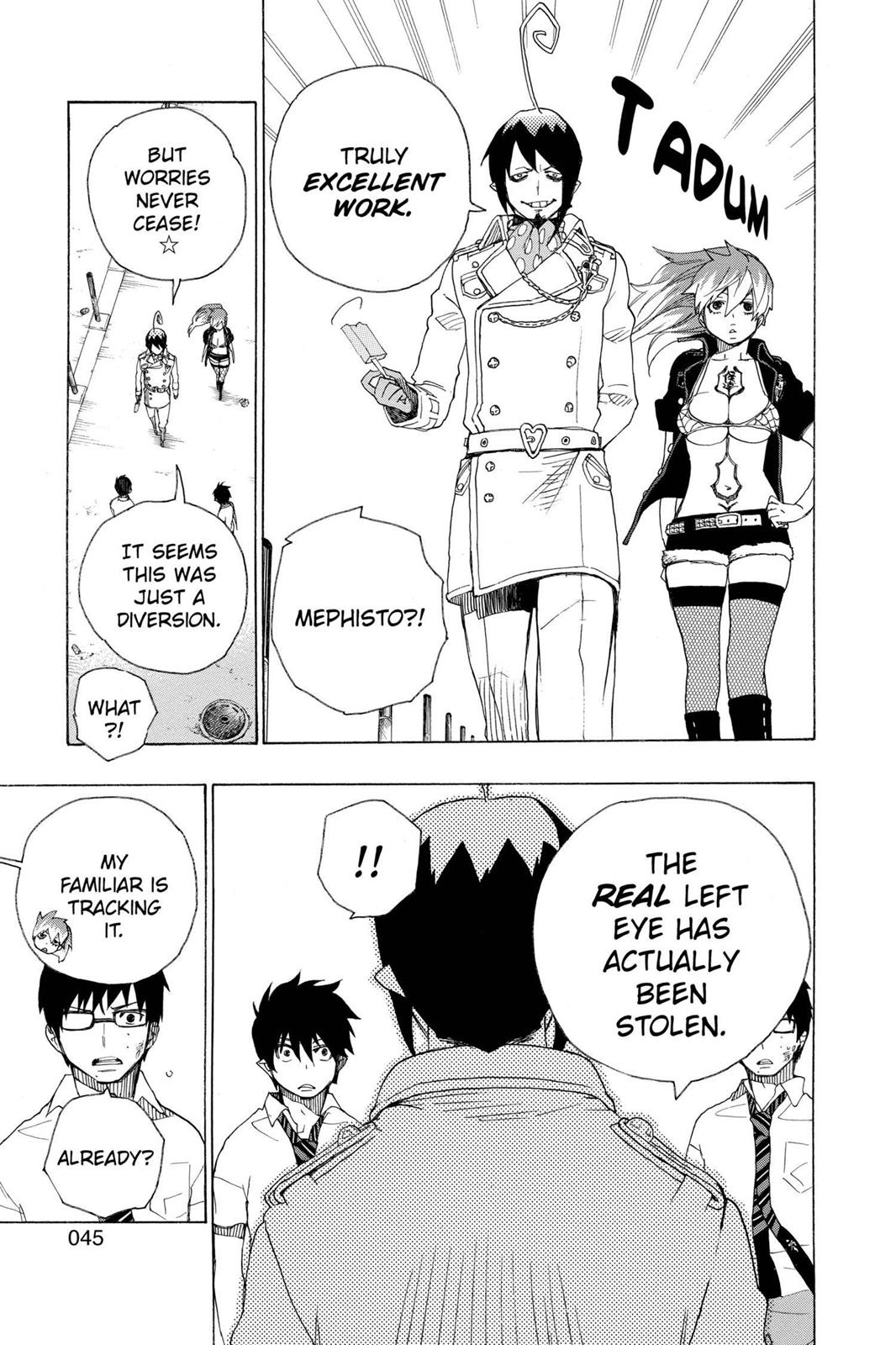 Blue Exorcist Chapter 16 - Page 45