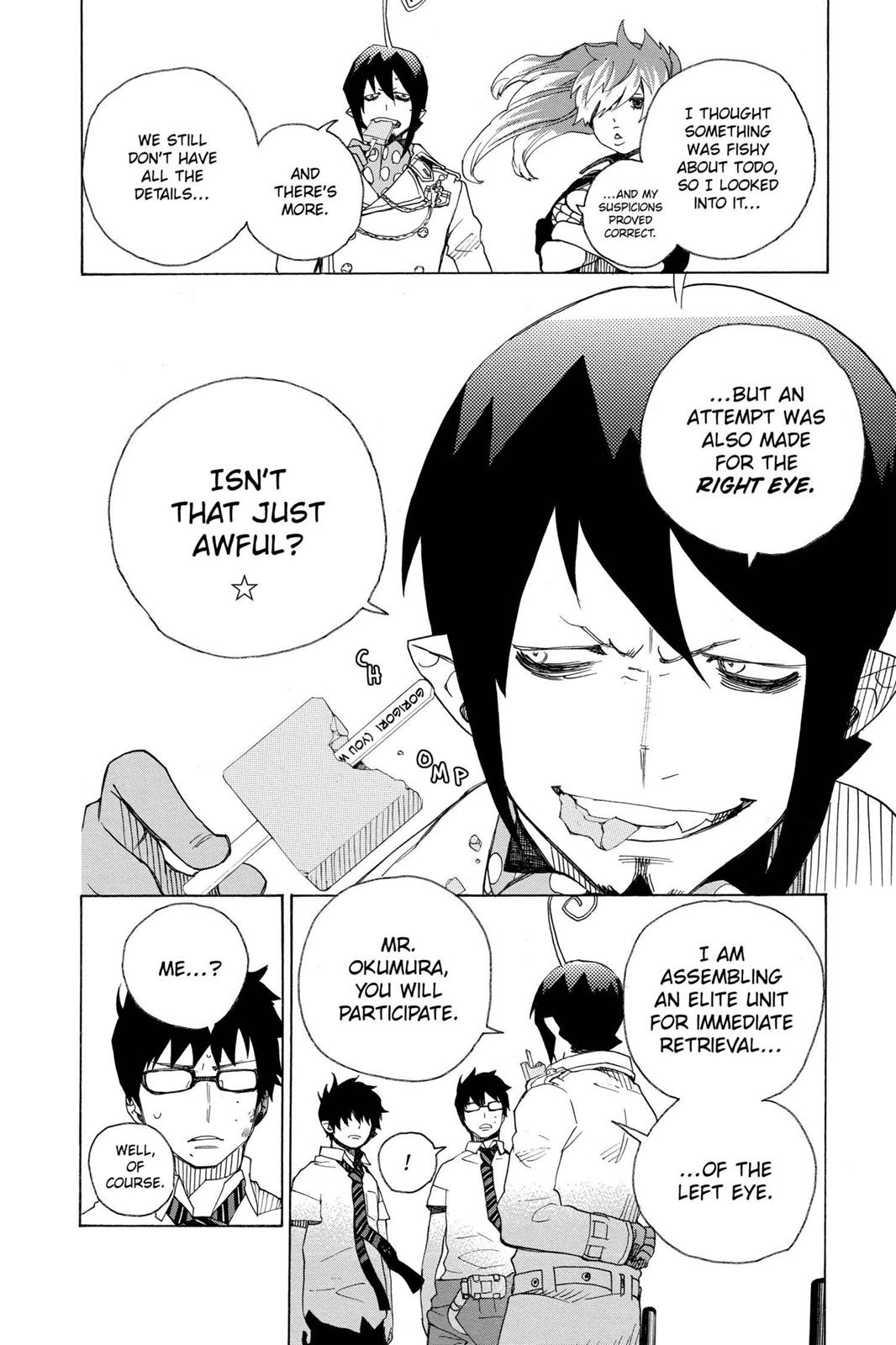 Blue Exorcist Chapter 16 - Page 46