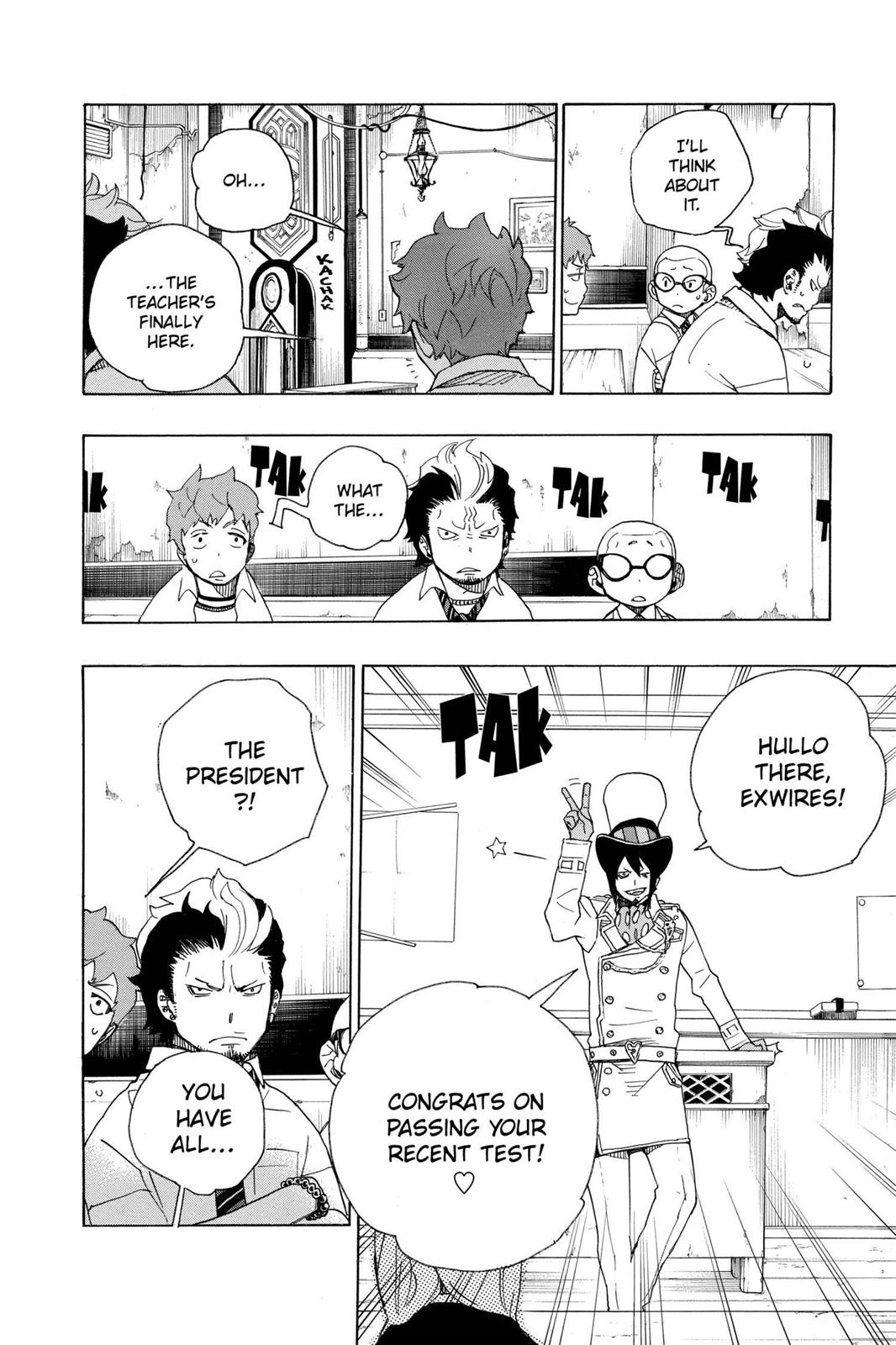 Blue Exorcist Chapter 16 - Page 52