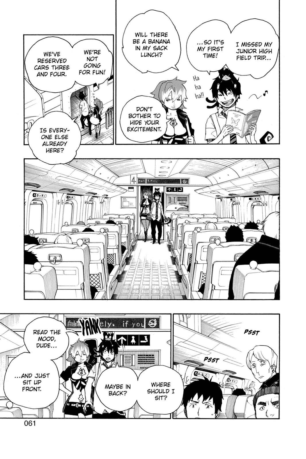 Blue Exorcist Chapter 17 - Page 7