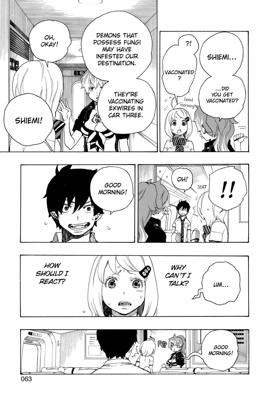 Blue Exorcist Chapter 17 - Page 9