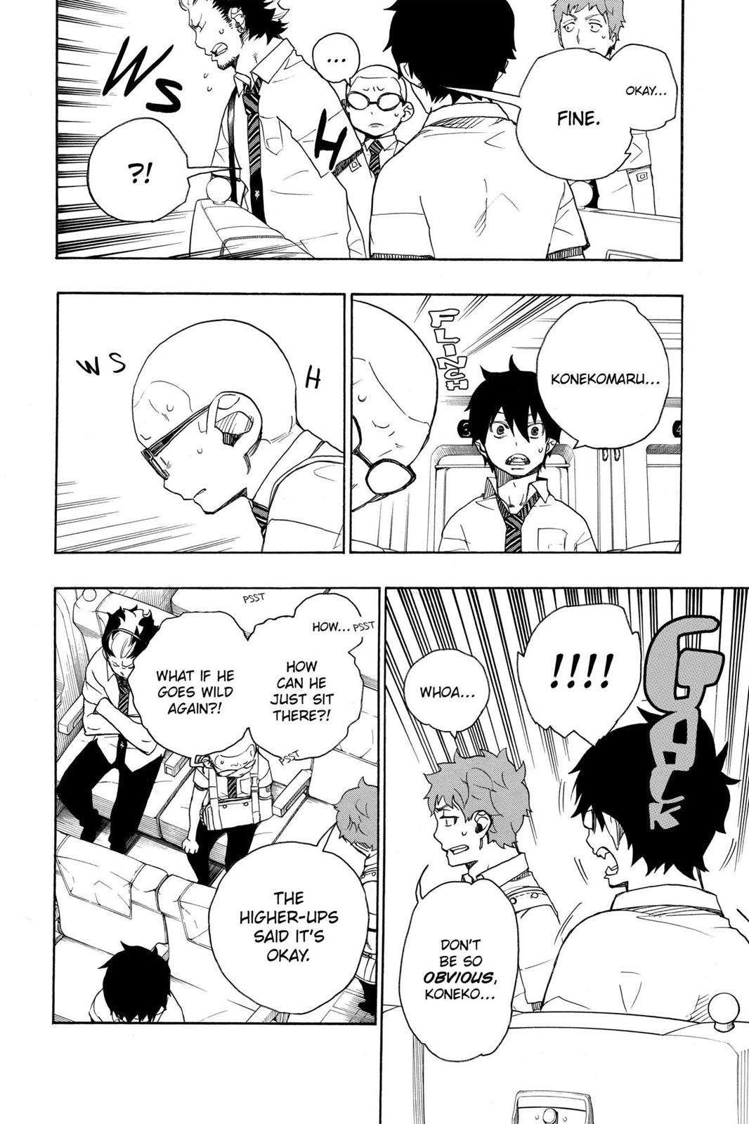 Blue Exorcist Chapter 17 - Page 12