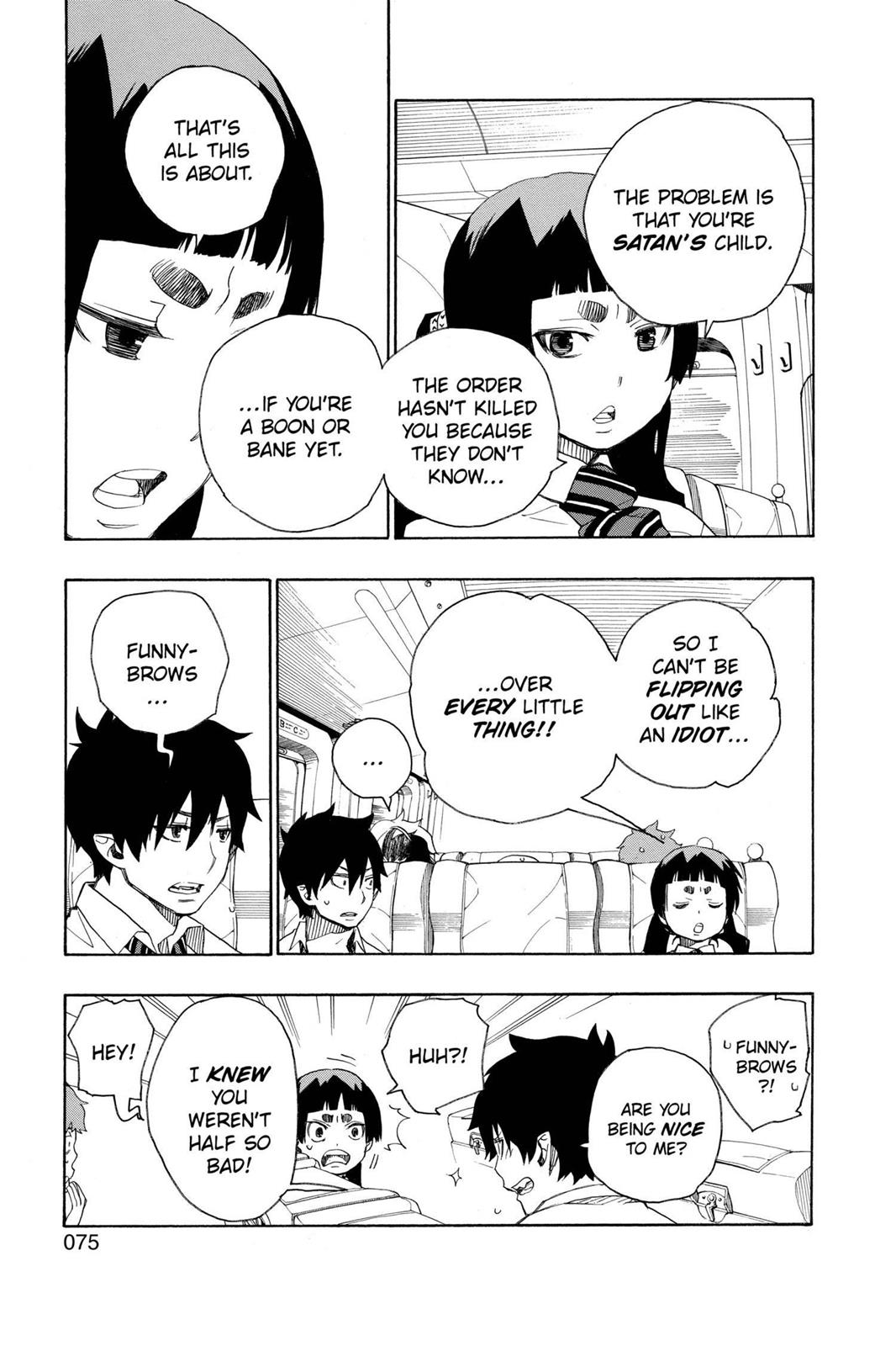 Blue Exorcist Chapter 17 - Page 21