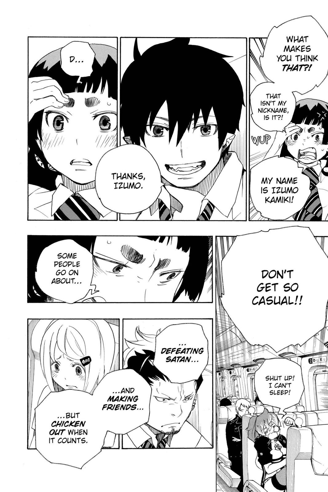 Blue Exorcist Chapter 17 - Page 22