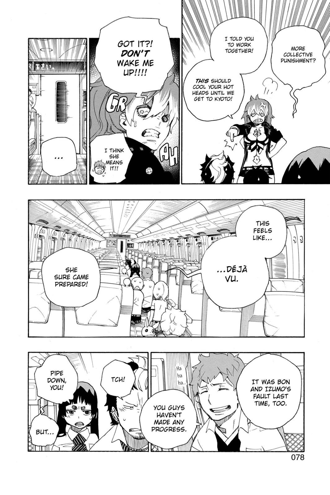 Blue Exorcist Chapter 17 - Page 24