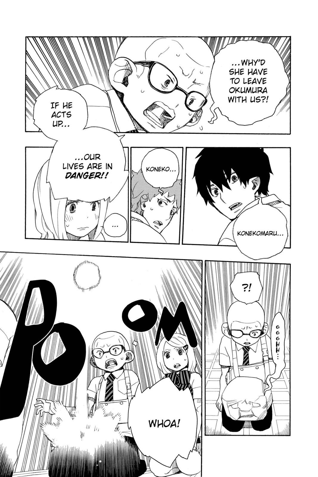 Blue Exorcist Chapter 17 - Page 25