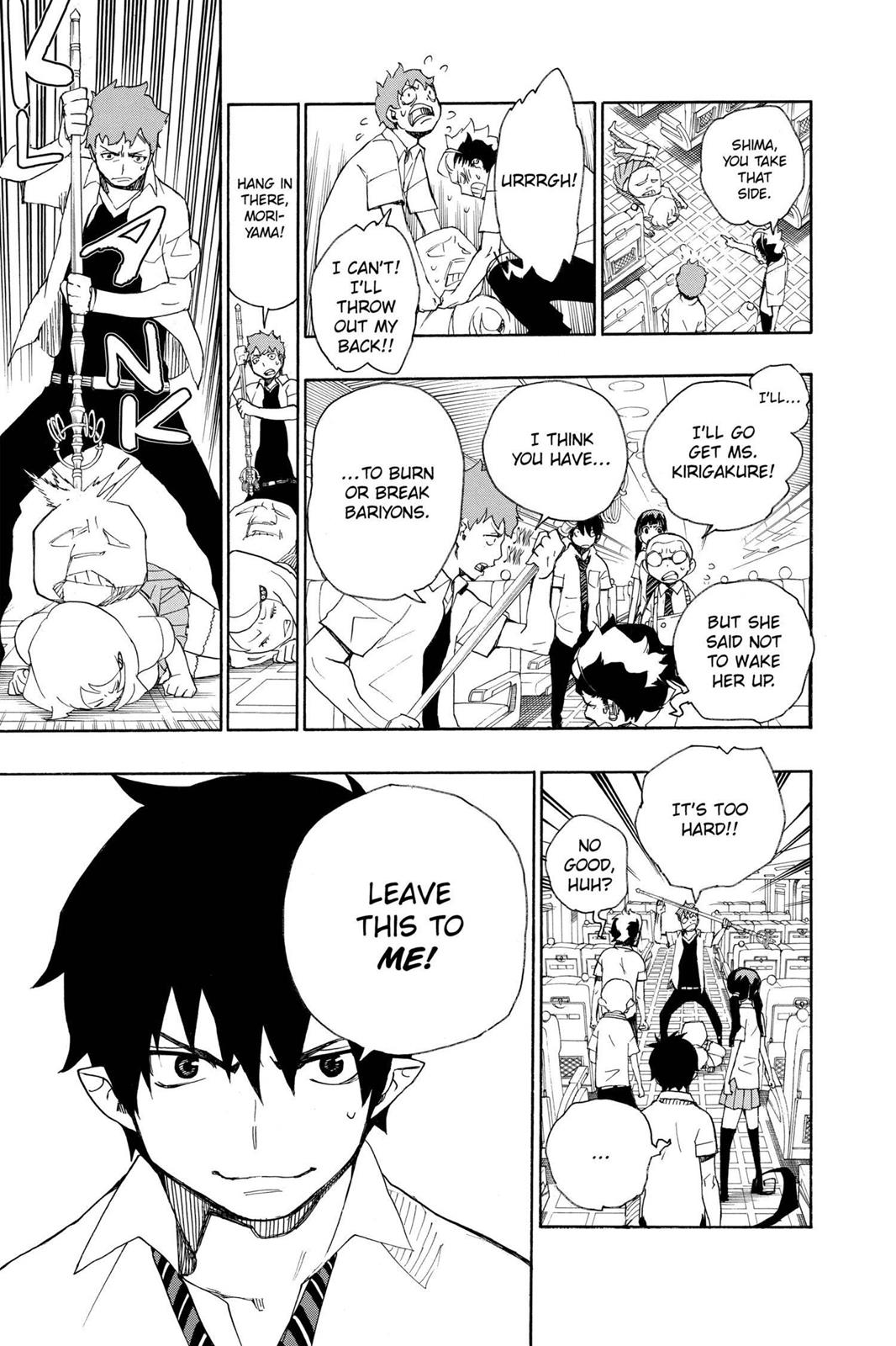 Blue Exorcist Chapter 17 - Page 27