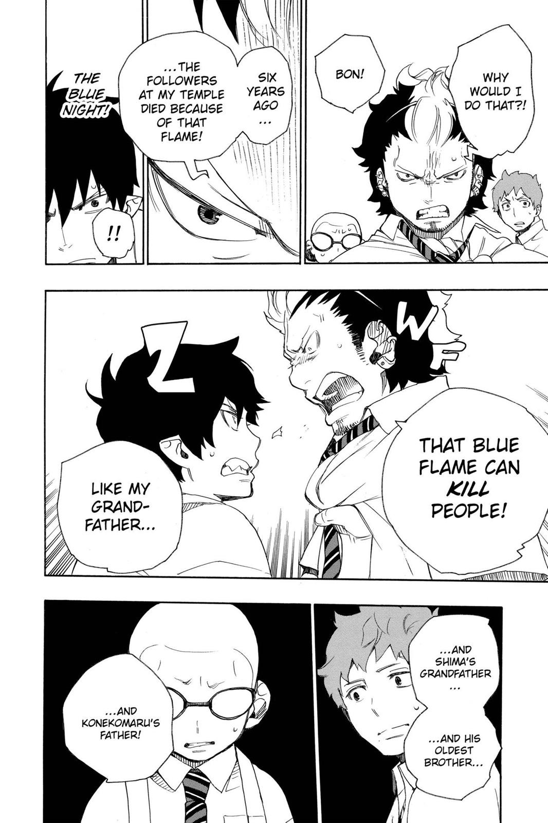 Blue Exorcist Chapter 17 - Page 34